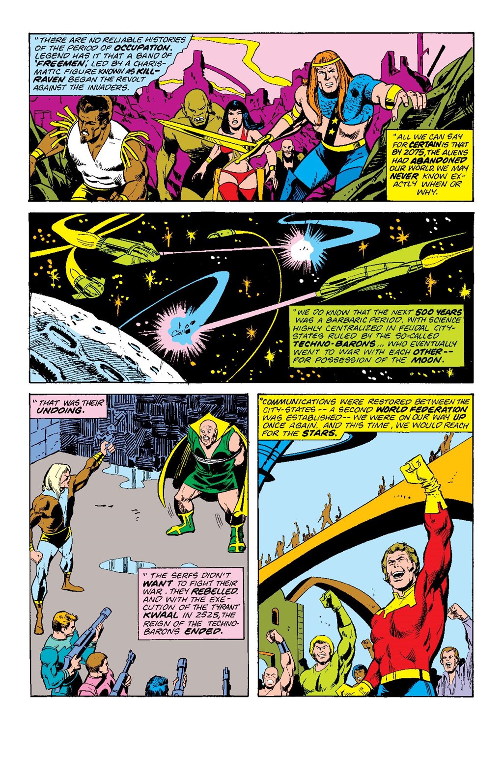 Read online Guardians of the Galaxy Epic Collection: Earth Shall Overcome comic -  Issue # TPB (Part 2) - 10