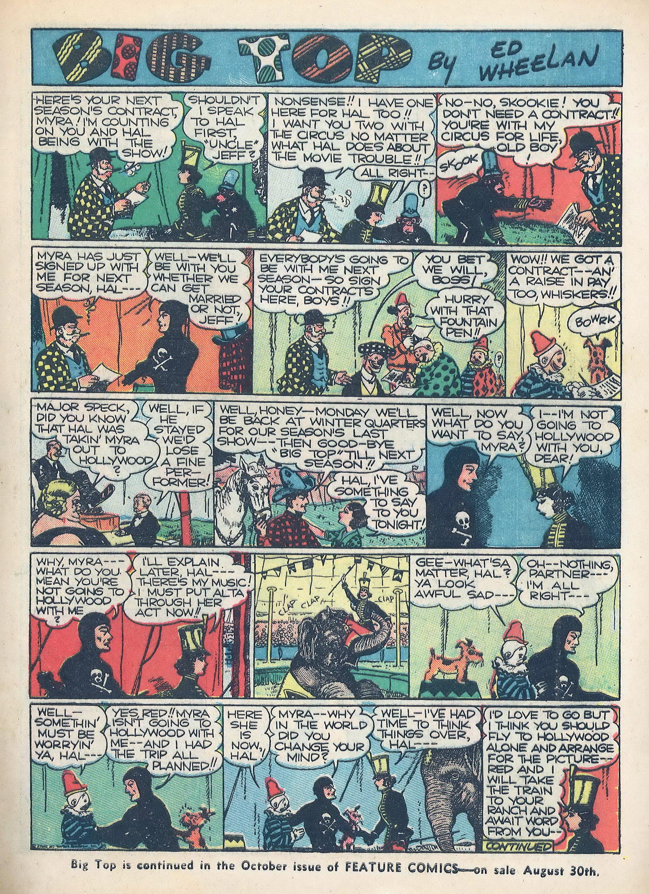 Read online Feature Comics comic -  Issue #24 - 27