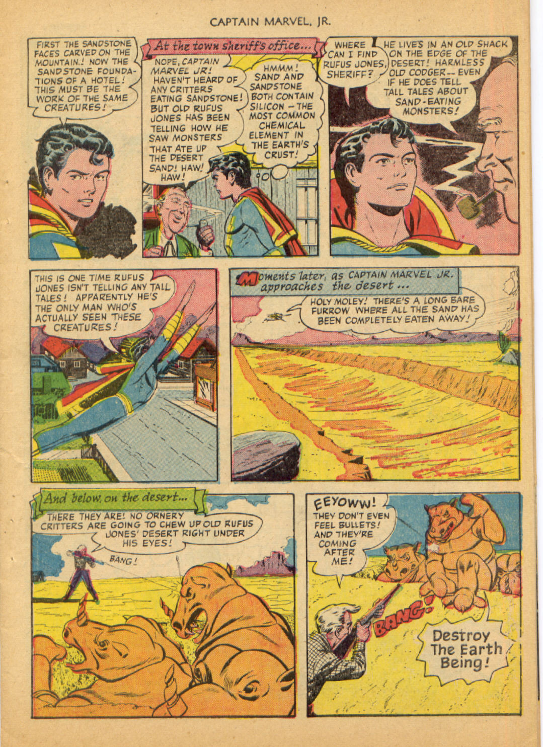 Read online Captain Marvel, Jr. comic -  Issue #92 - 7