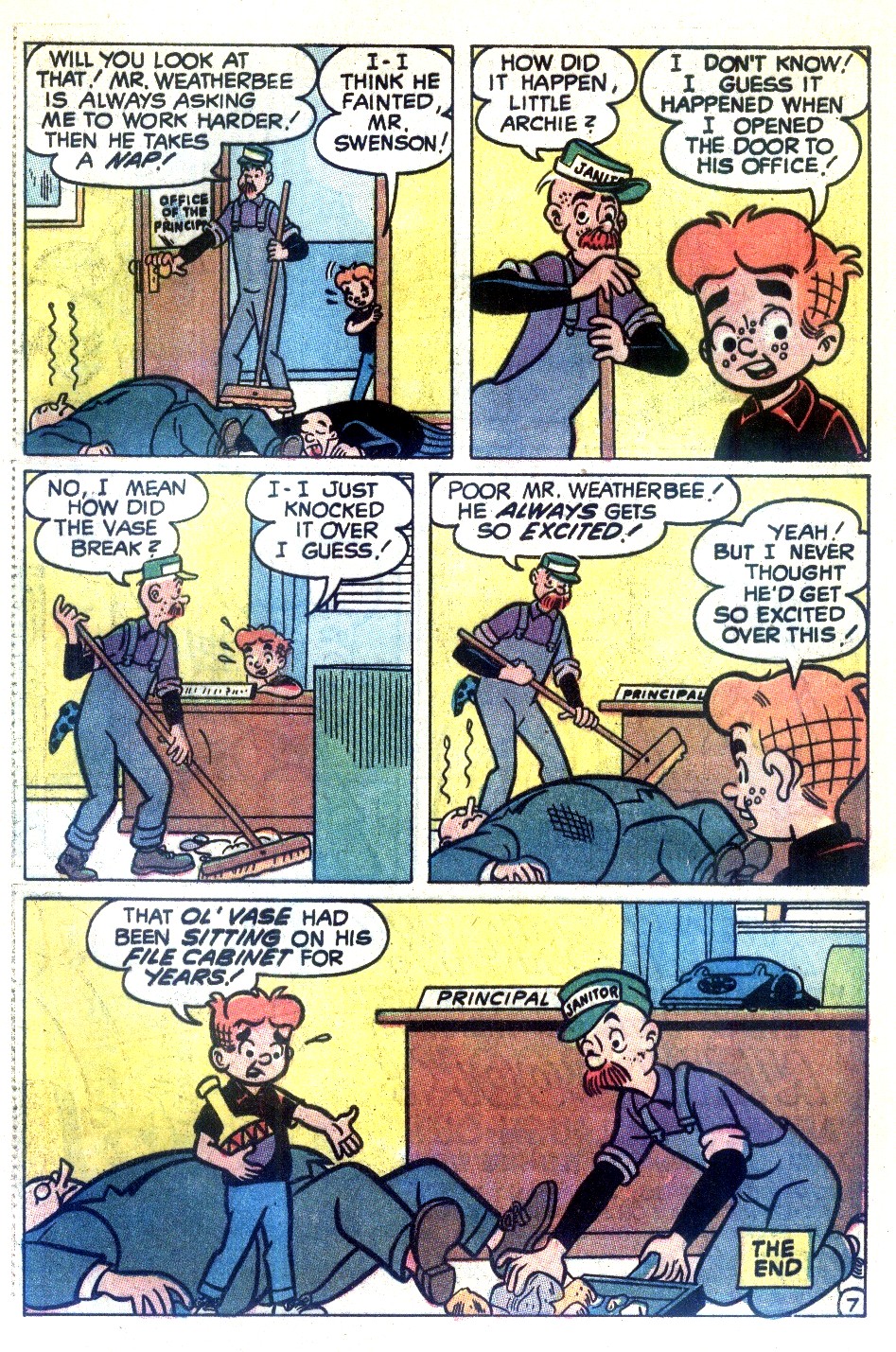Read online The Adventures of Little Archie comic -  Issue #57 - 57