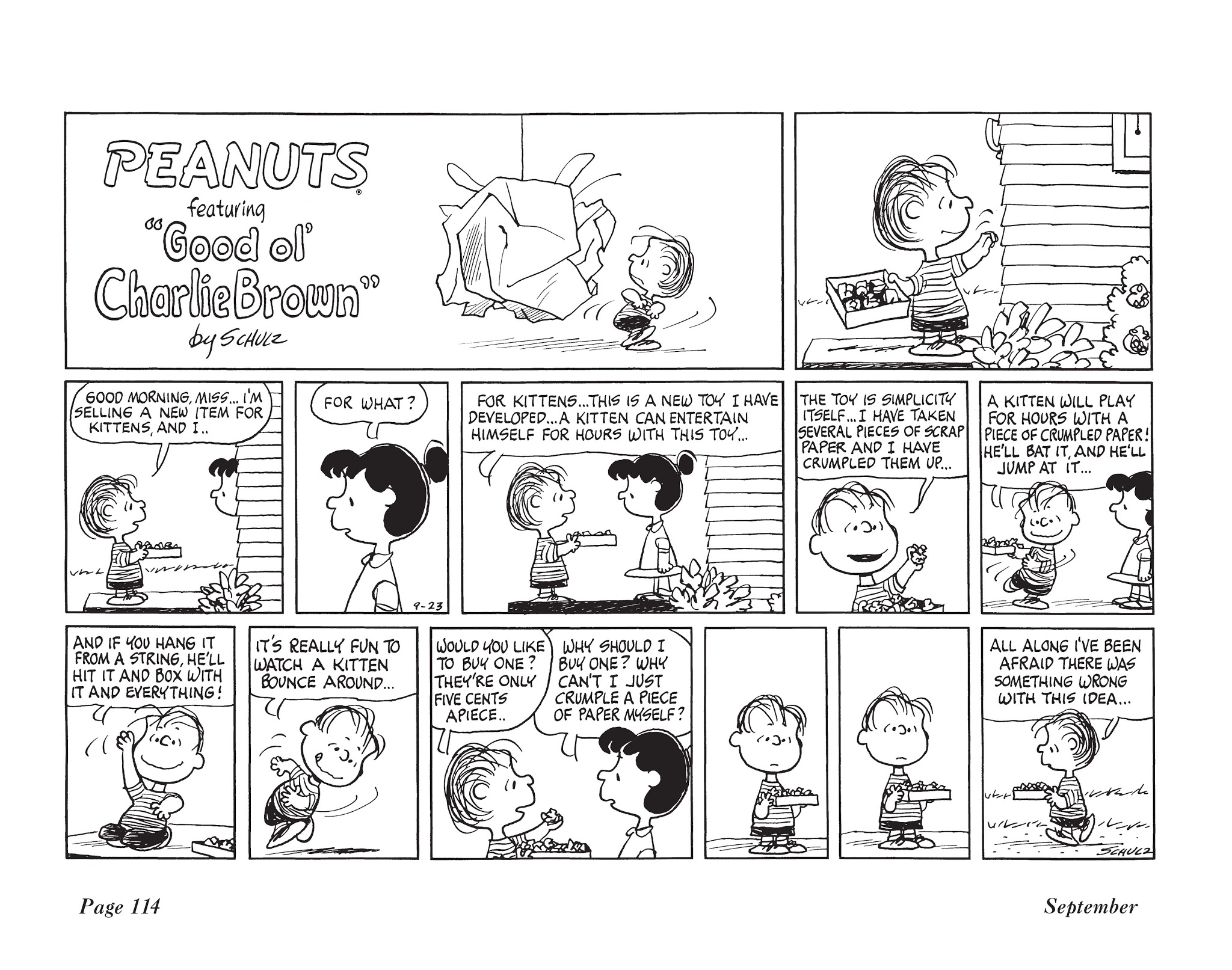 Read online The Complete Peanuts comic -  Issue # TPB 12 - 128