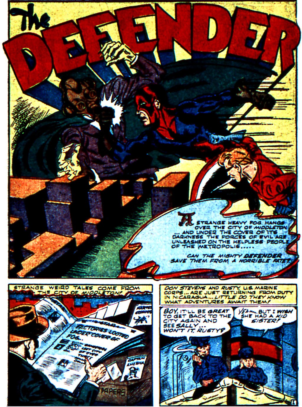 Read online USA Comics comic -  Issue #4 - 20