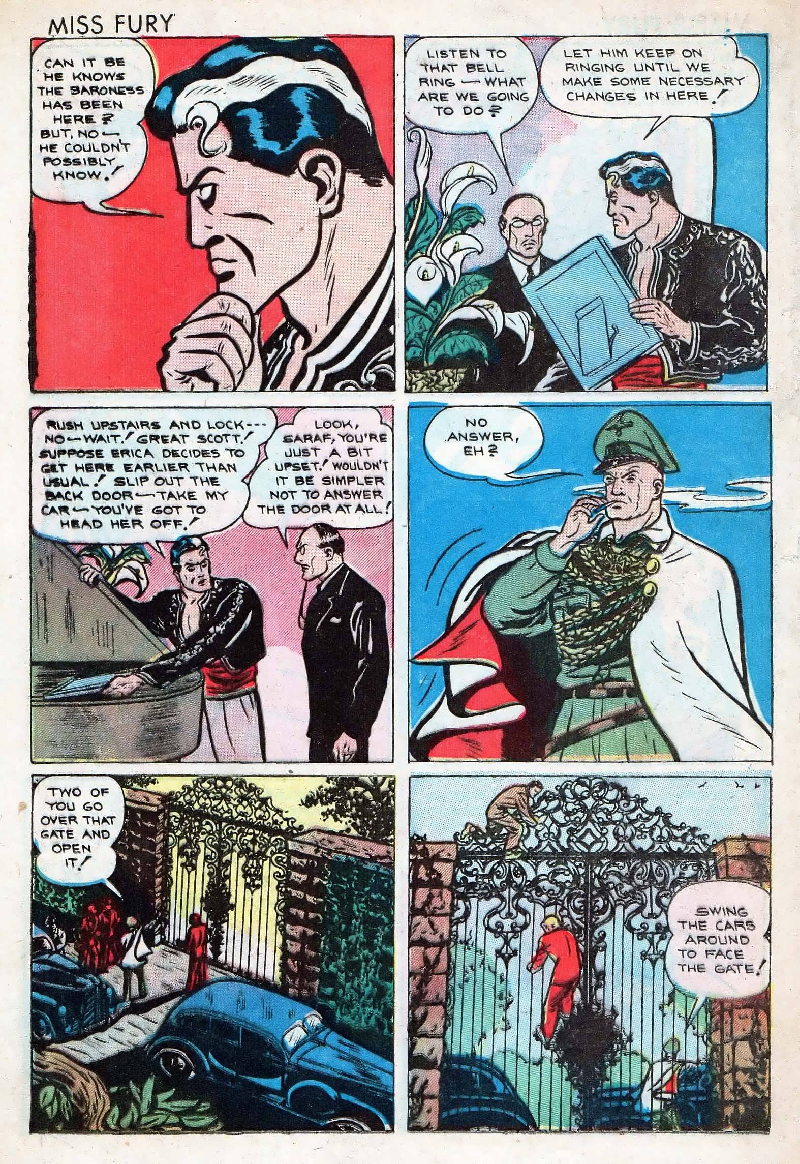 Read online Miss Fury (1942) comic -  Issue #5 - 30
