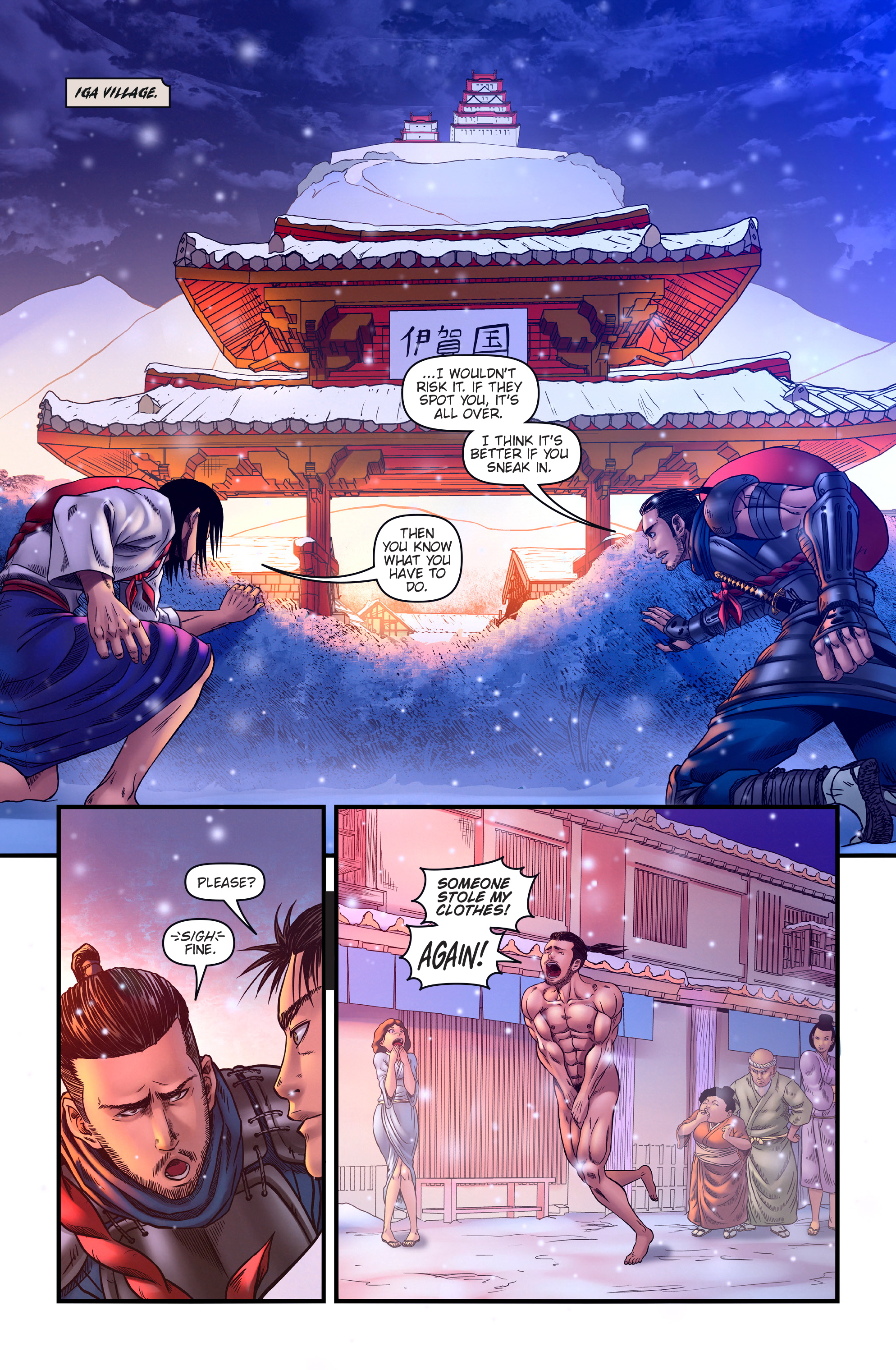 Read online Honor and Curse comic -  Issue #6 - 6
