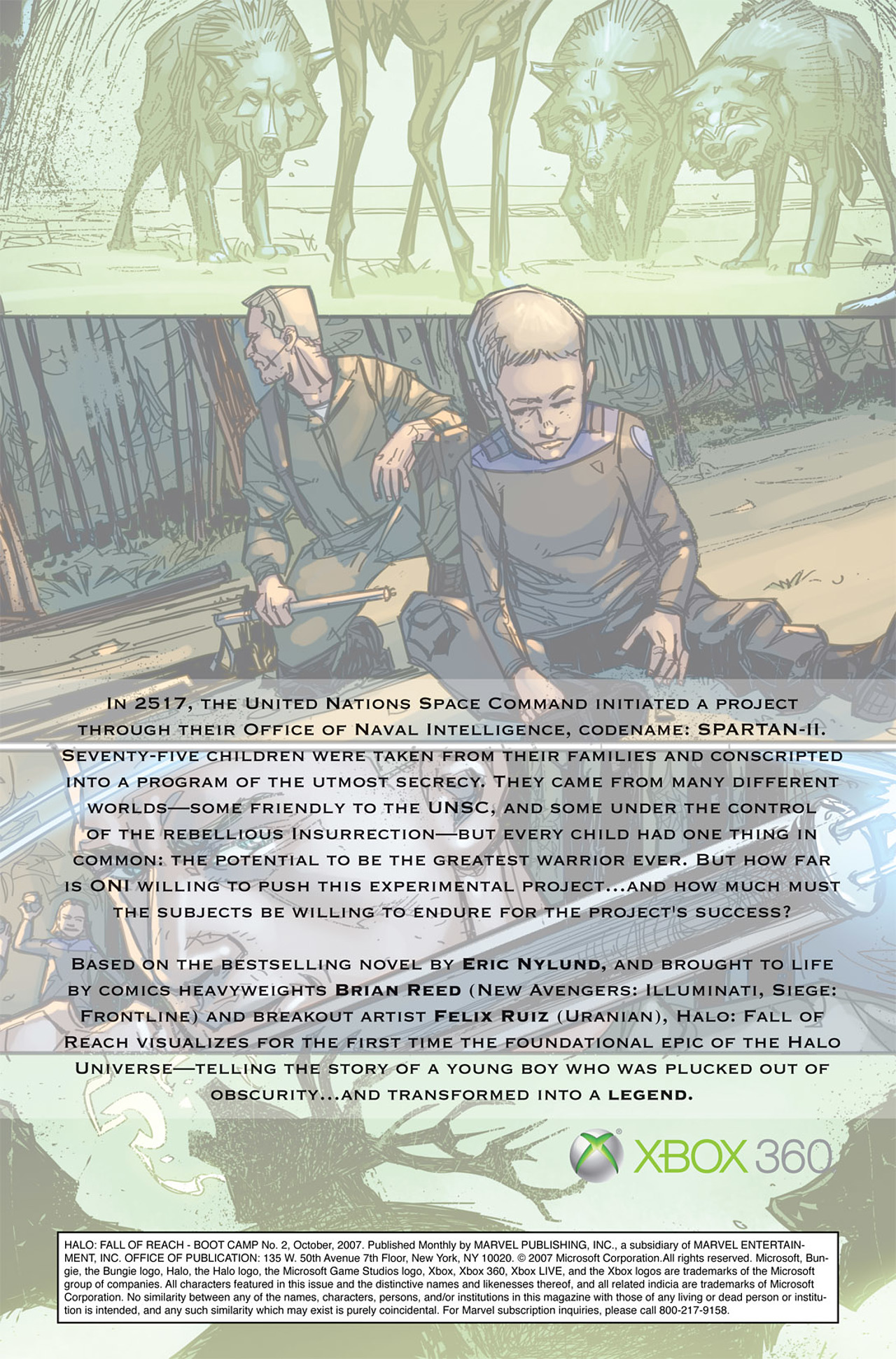 Read online Halo: Fall Of Reach - Boot Camp comic -  Issue # Full - 31