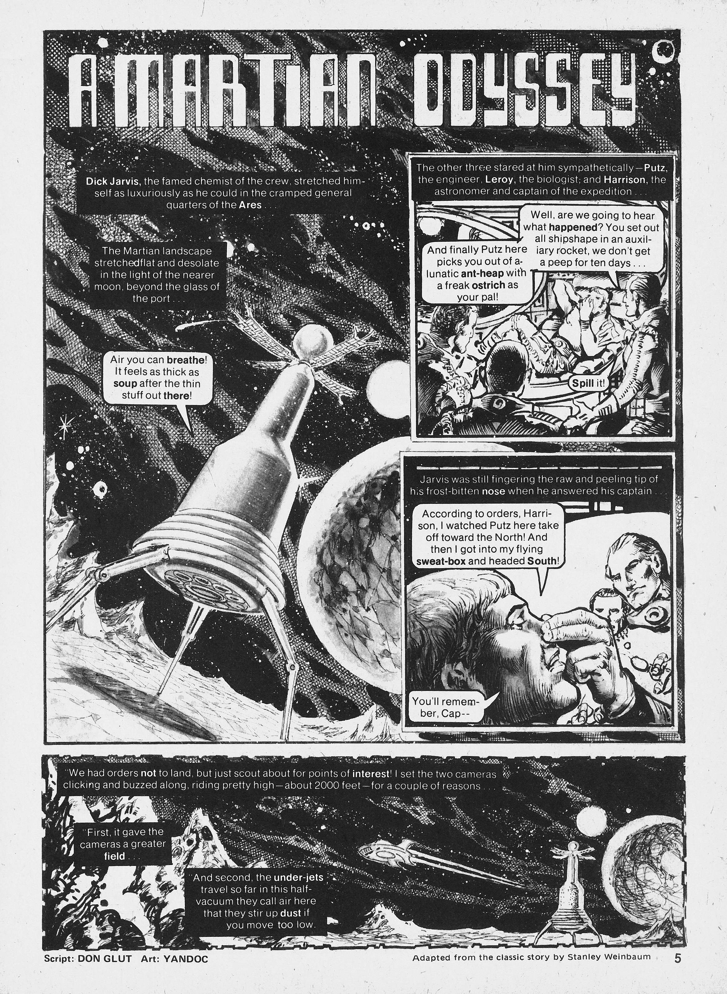 Read online Unknown Worlds of Science Fiction Giant Size Special comic -  Issue # Full - 5