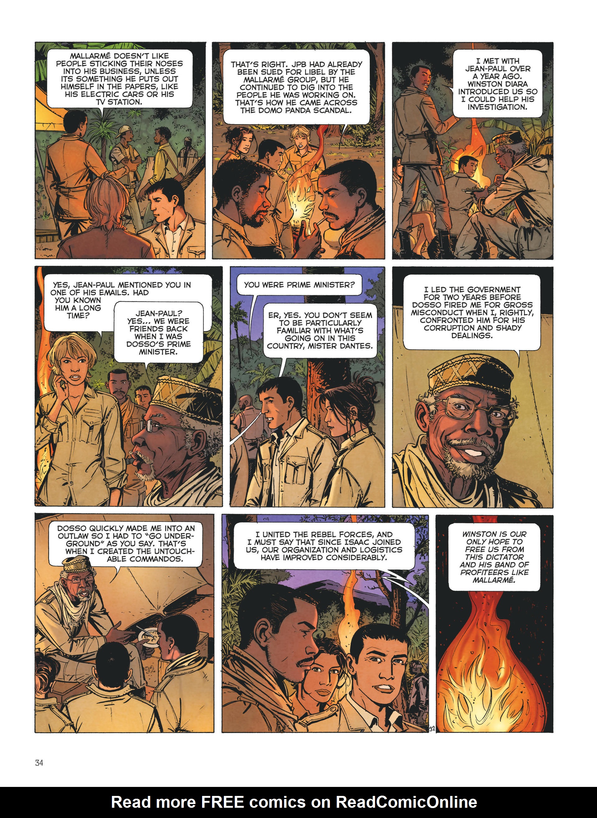 Read online Dantes comic -  Issue #7 - 34