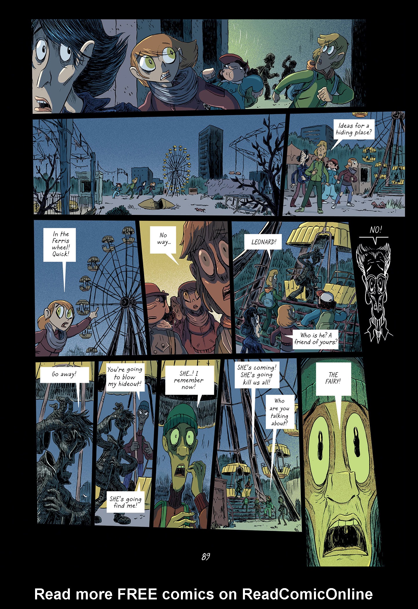 Read online The Nightmare Brigade: The Case of The Girl from Deja Vu comic -  Issue # TPB - 91