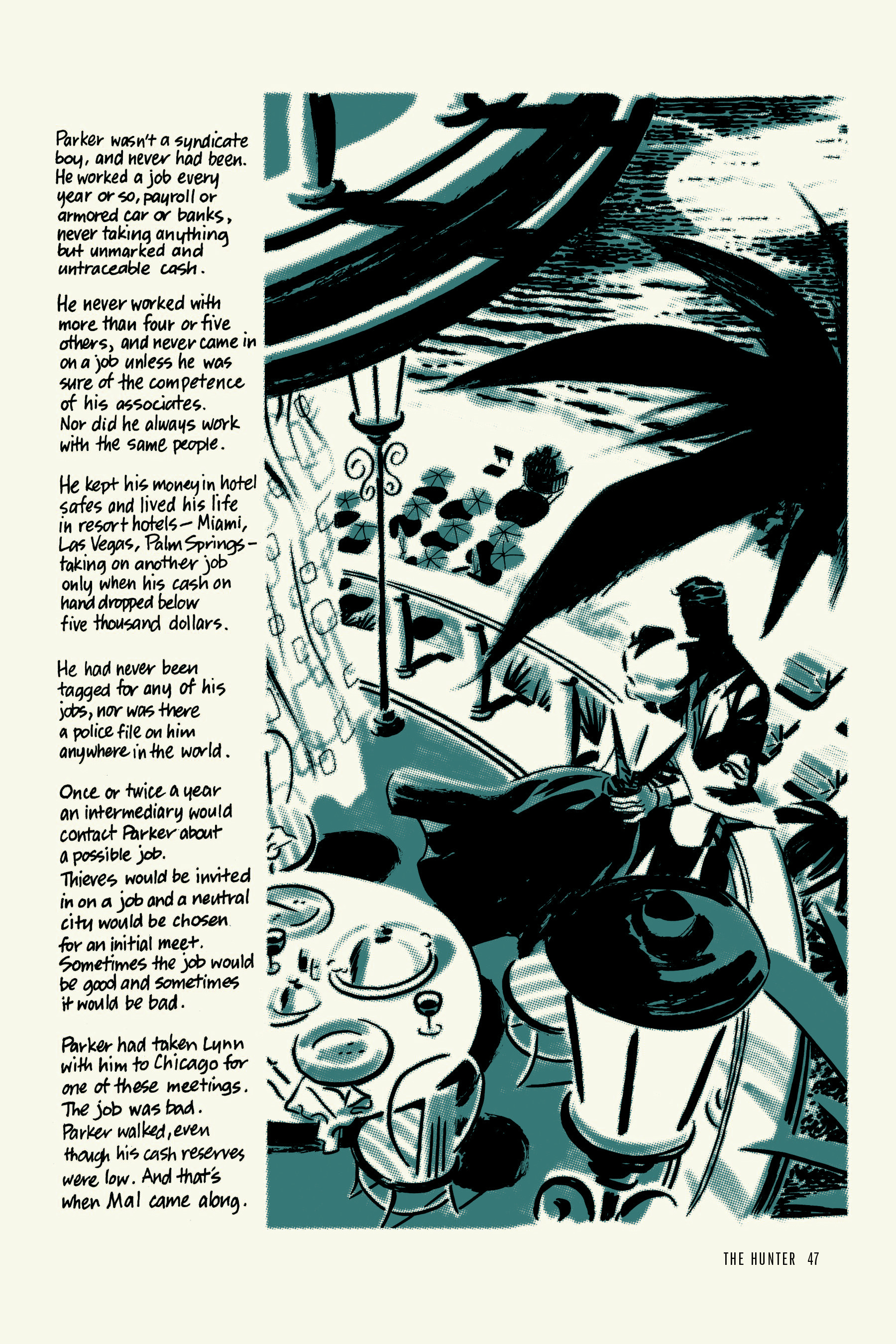 Read online Richard Stark's Parker comic -  Issue #1 - 46