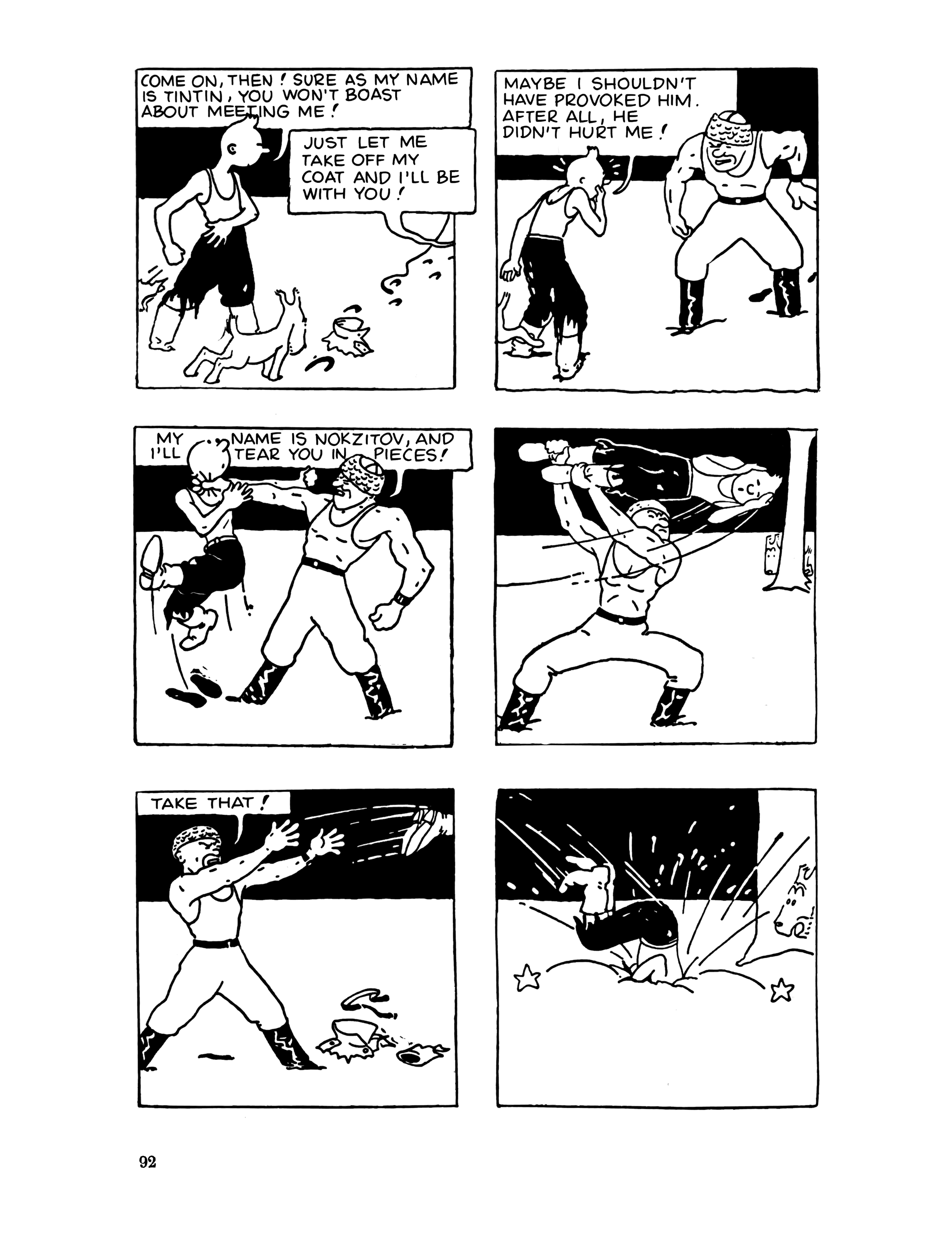 Read online The Adventures of Tintin comic -  Issue #1 - 96