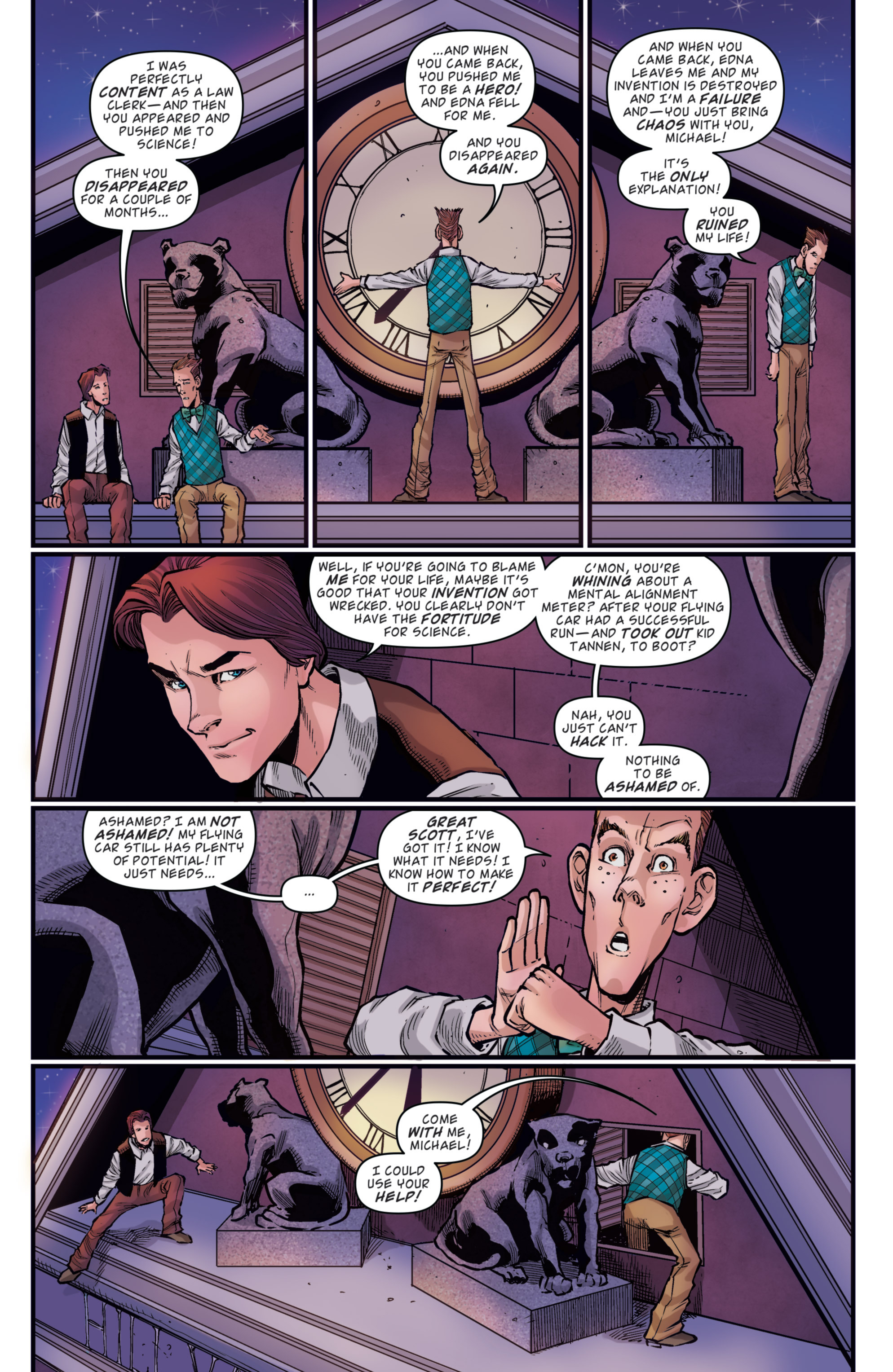 Read online Back to the Future: Citizen Brown comic -  Issue #4 - 26