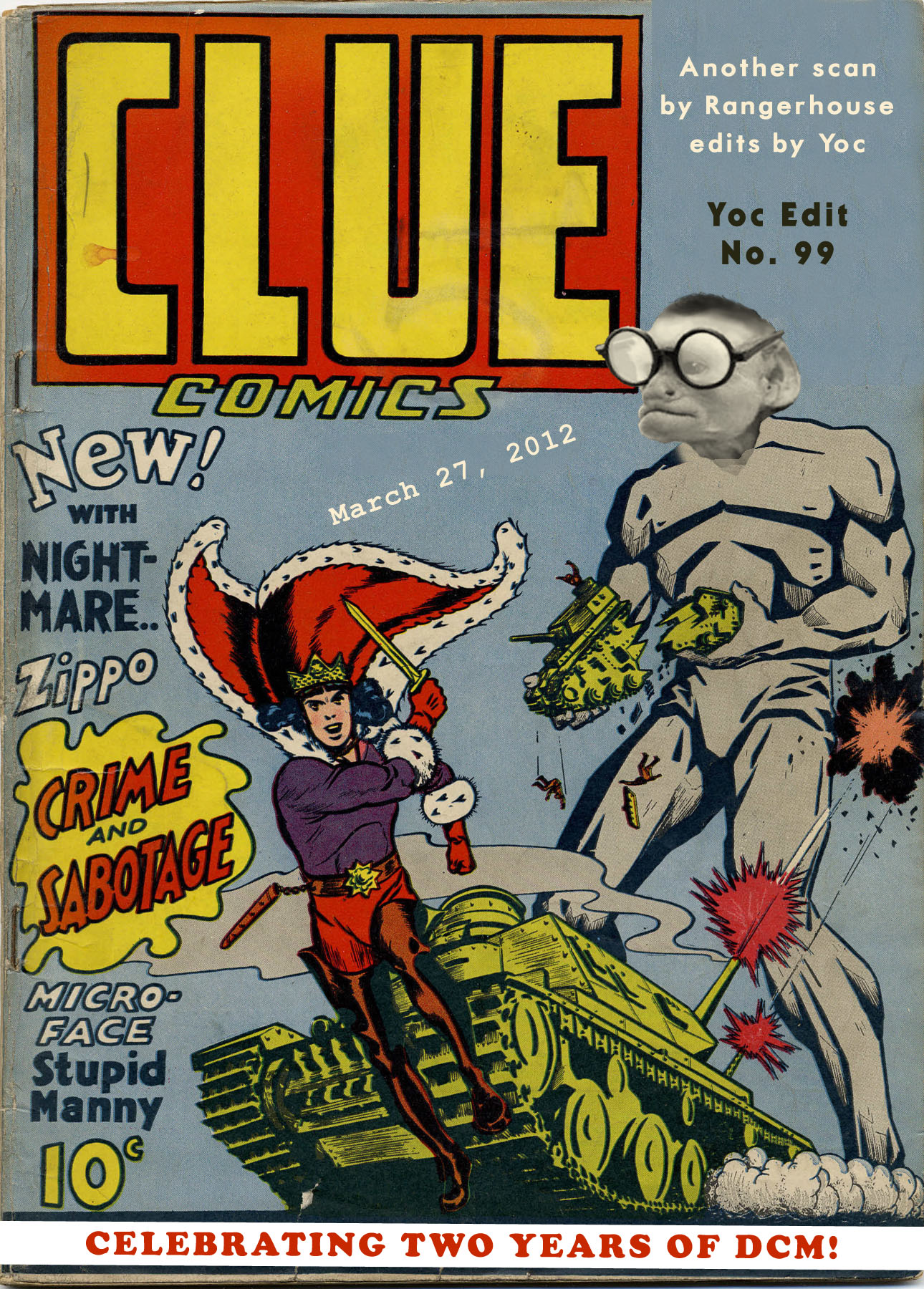 Read online Clue Comics comic -  Issue #3 - 69