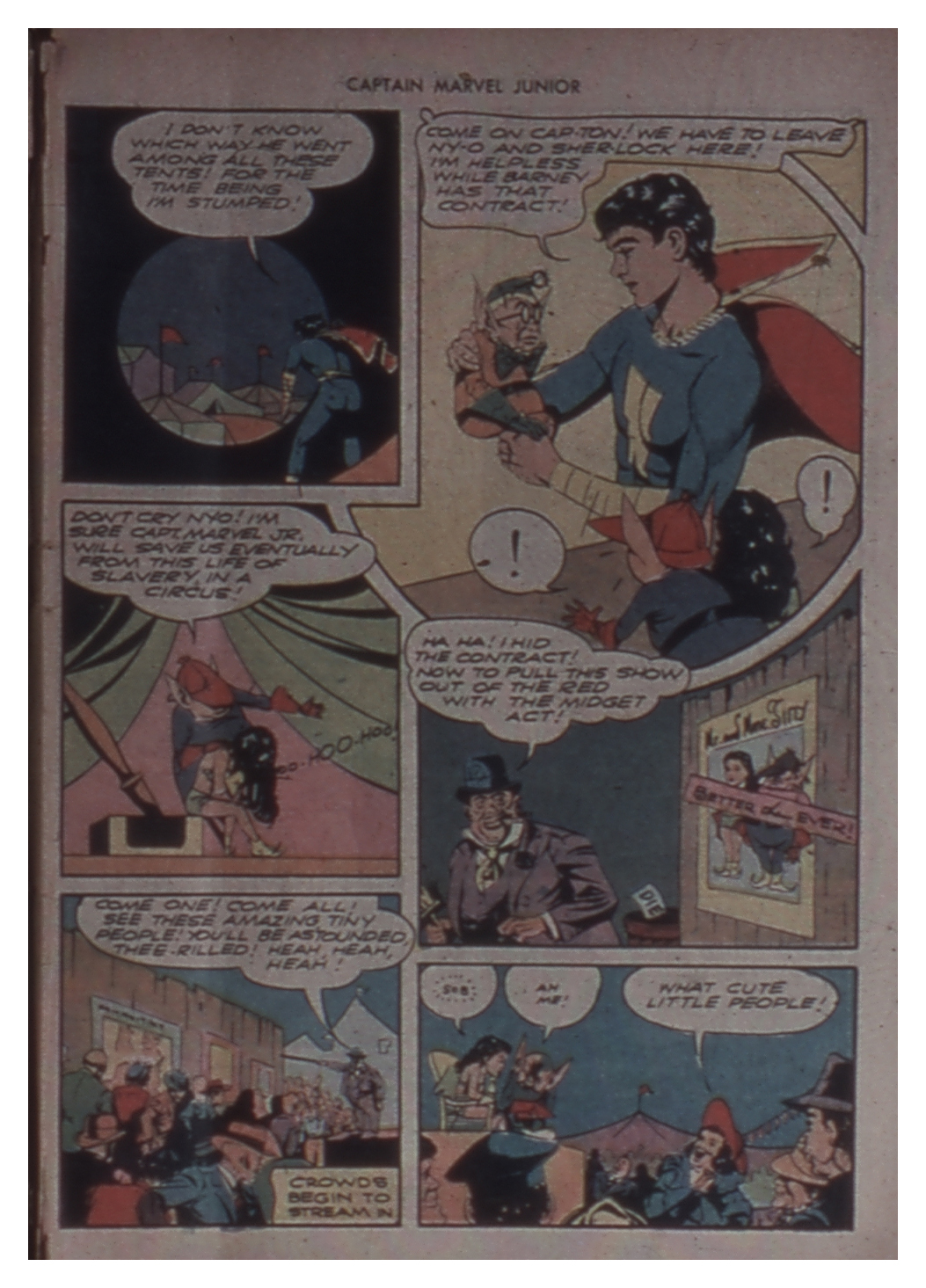 Read online Captain Marvel, Jr. comic -  Issue #11 - 11