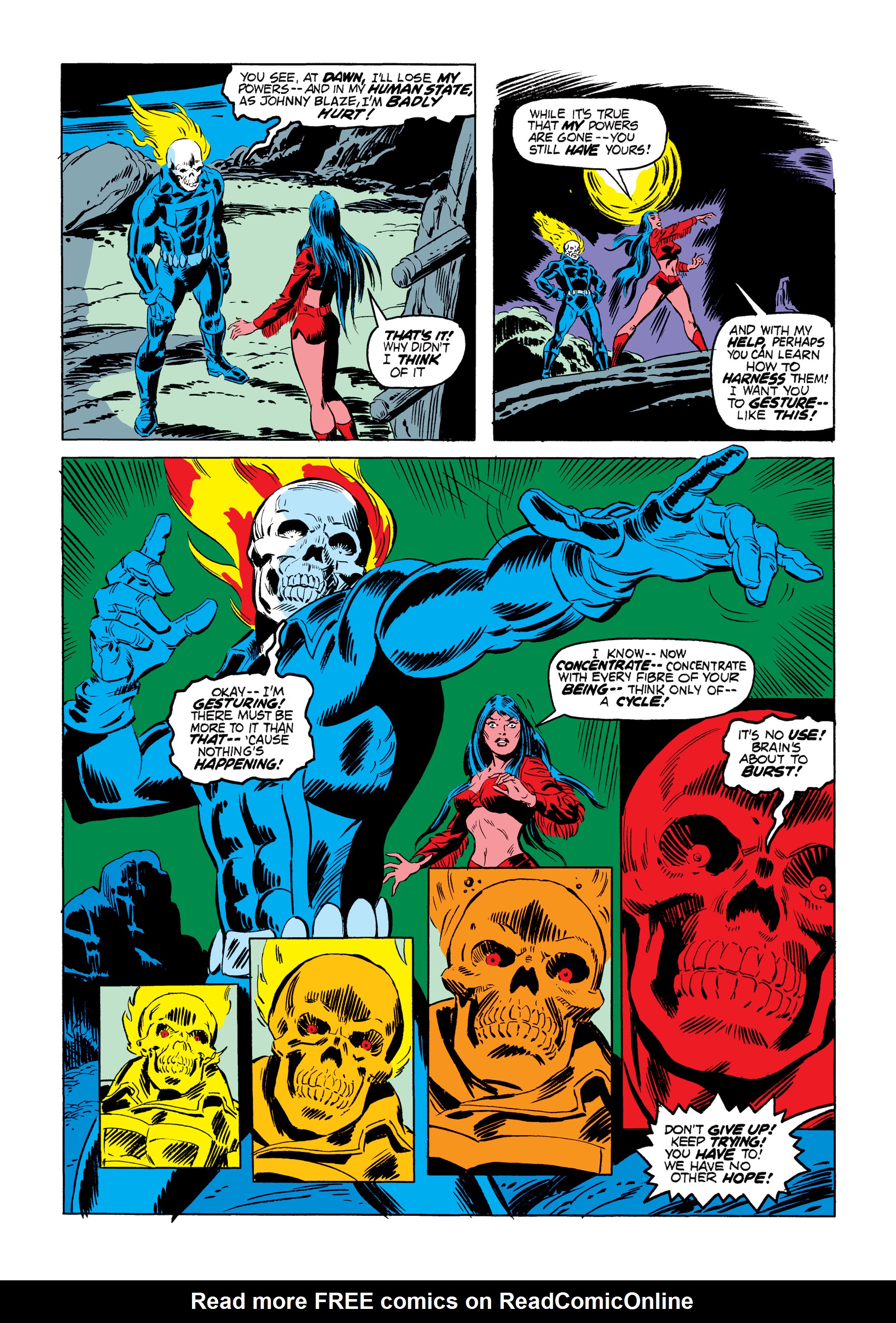 Read online Marvel Masterworks: Ghost Rider comic -  Issue # TPB 1 (Part 3) - 21