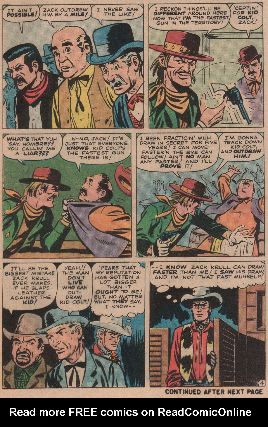Read online Kid Colt Outlaw comic -  Issue #182 - 29
