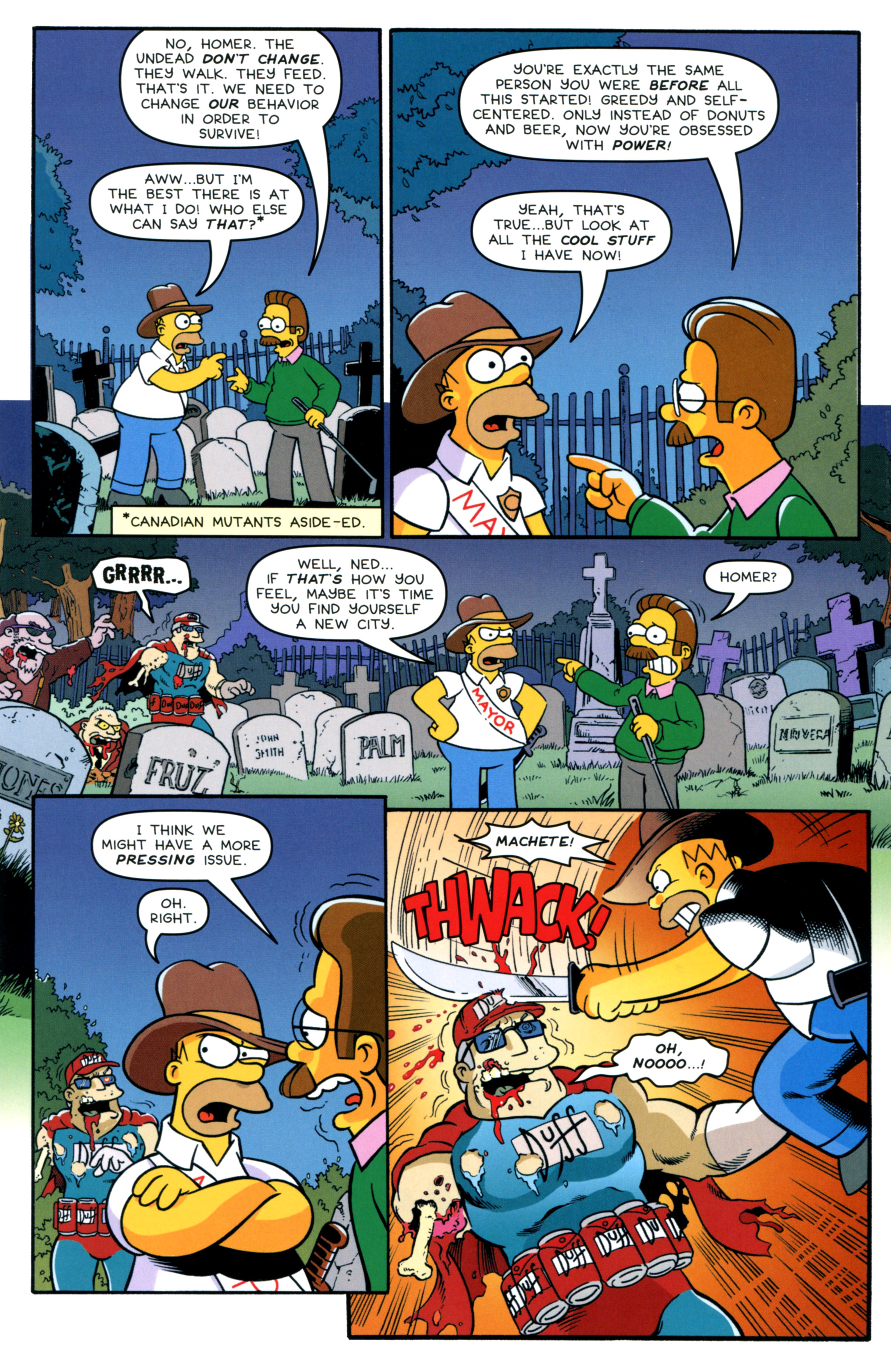 Read online Treehouse of Horror comic -  Issue #20 - 19