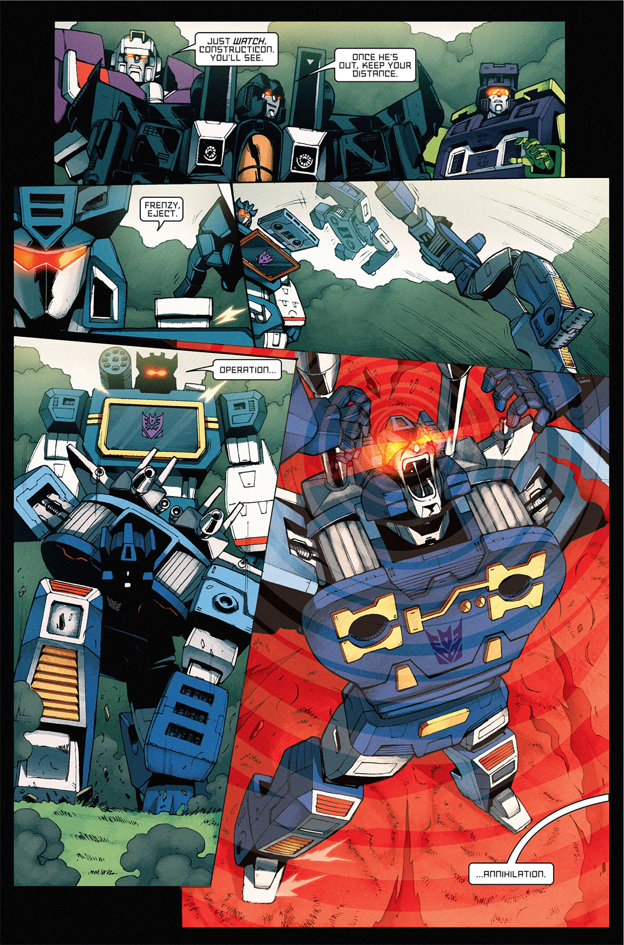 Read online The Transformers: All Hail Megatron comic -  Issue #2 - 16