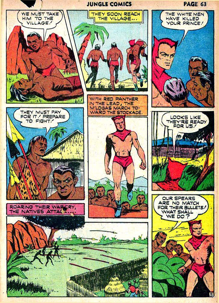Read online Jungle Comics comic -  Issue #22 - 65