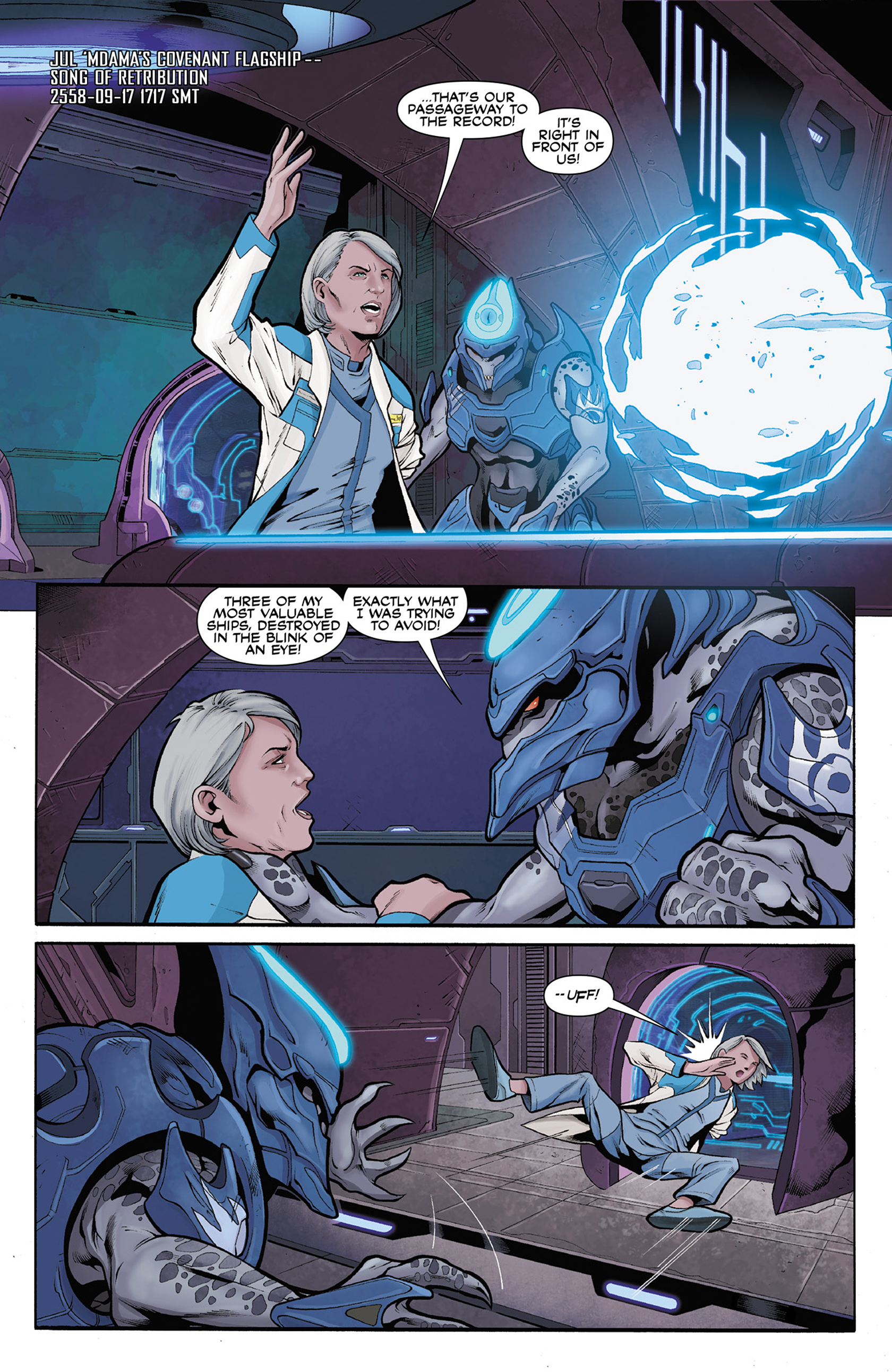 Read online Halo: Escalation comic -  Issue #20 - 4