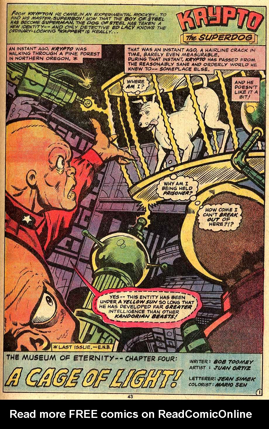 Read online The Superman Family comic -  Issue #190 - 45