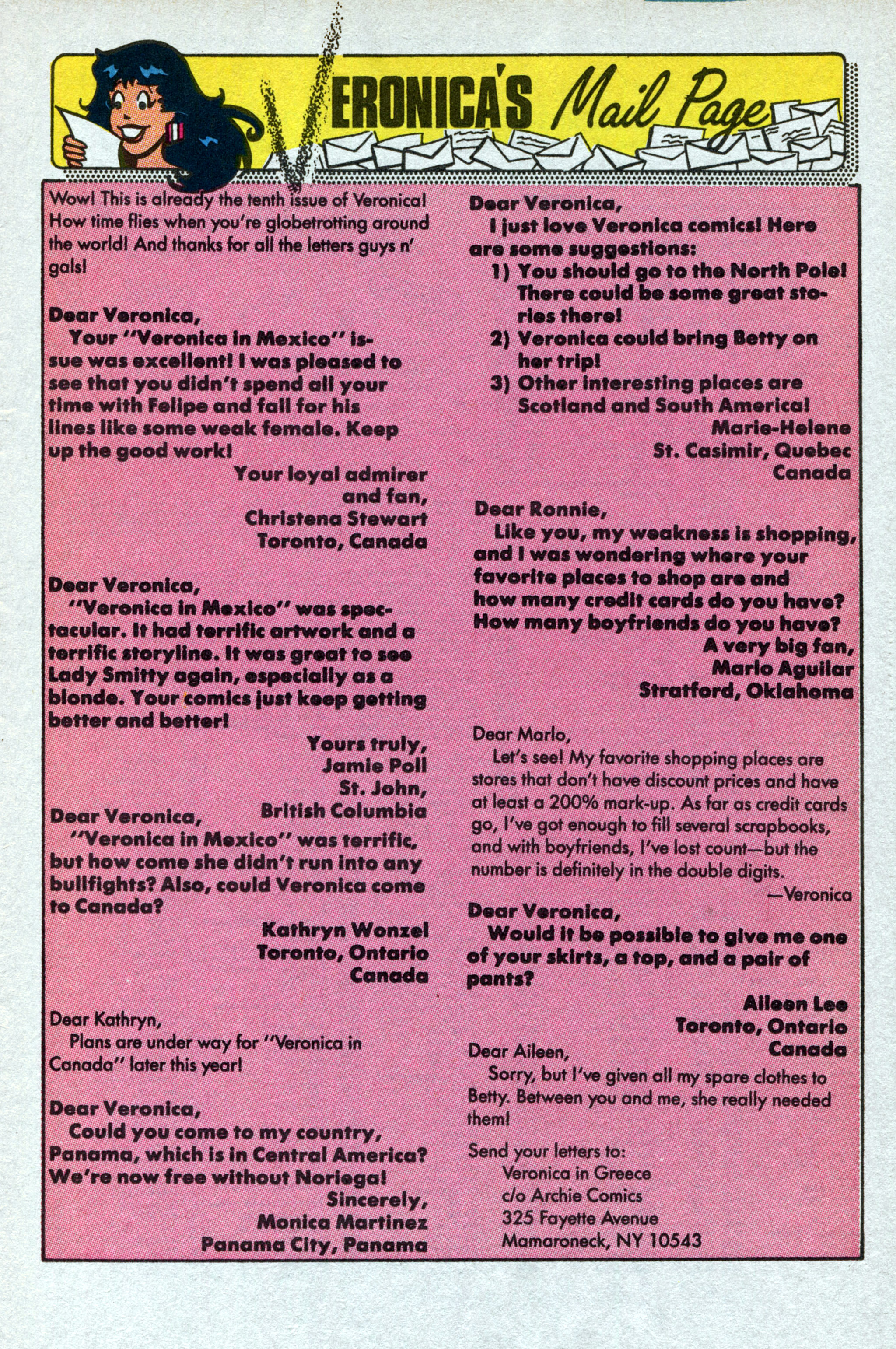 Read online Veronica comic -  Issue #10 - 11