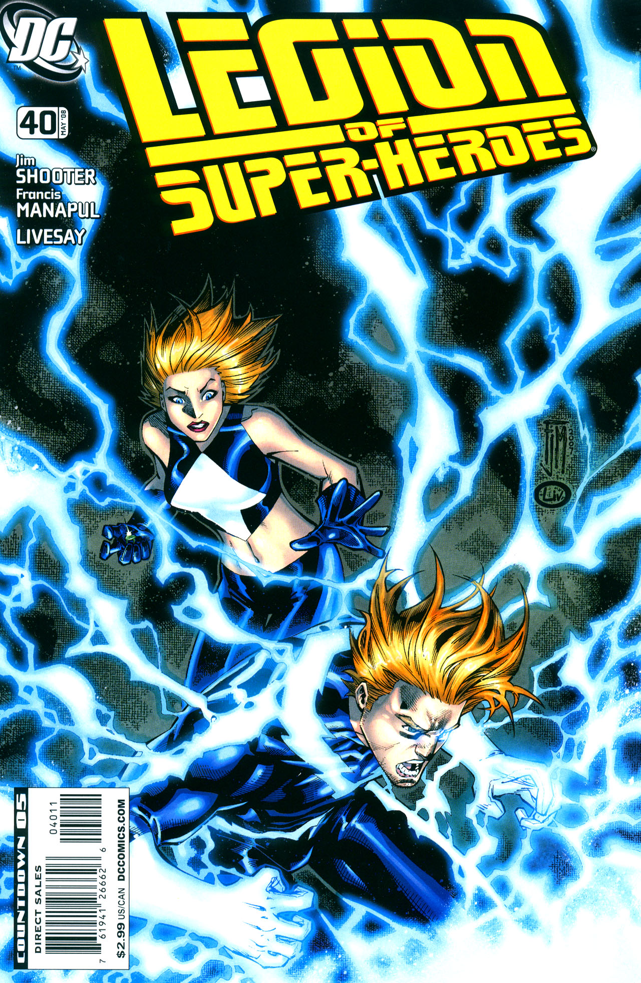 Read online Legion of Super-Heroes (2005) comic -  Issue #40 - 1