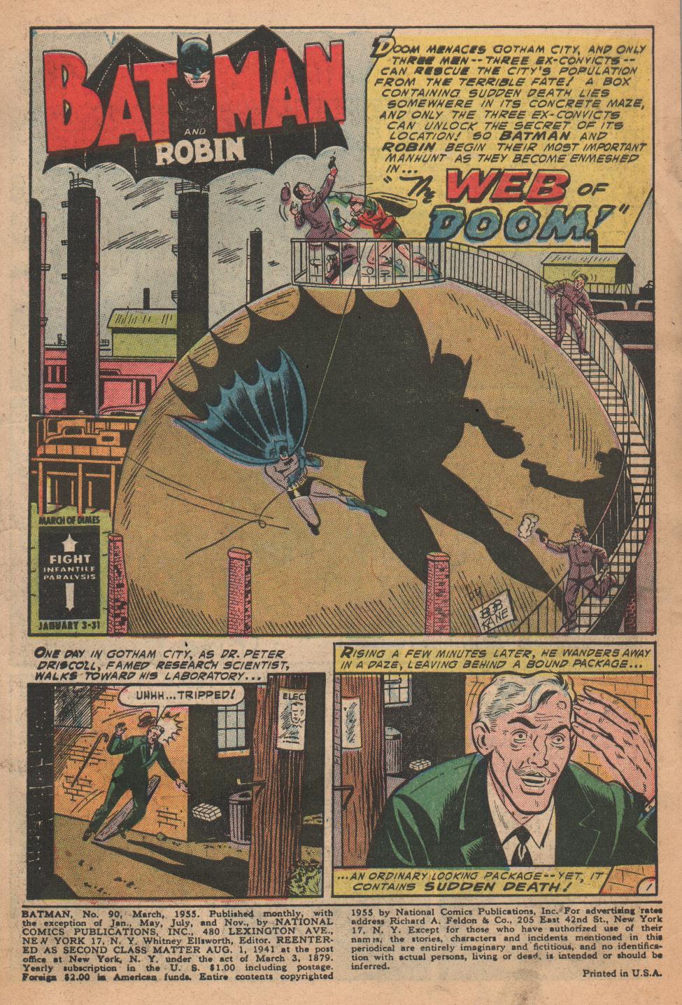 Read online Batman (1940) comic -  Issue #90 - 3