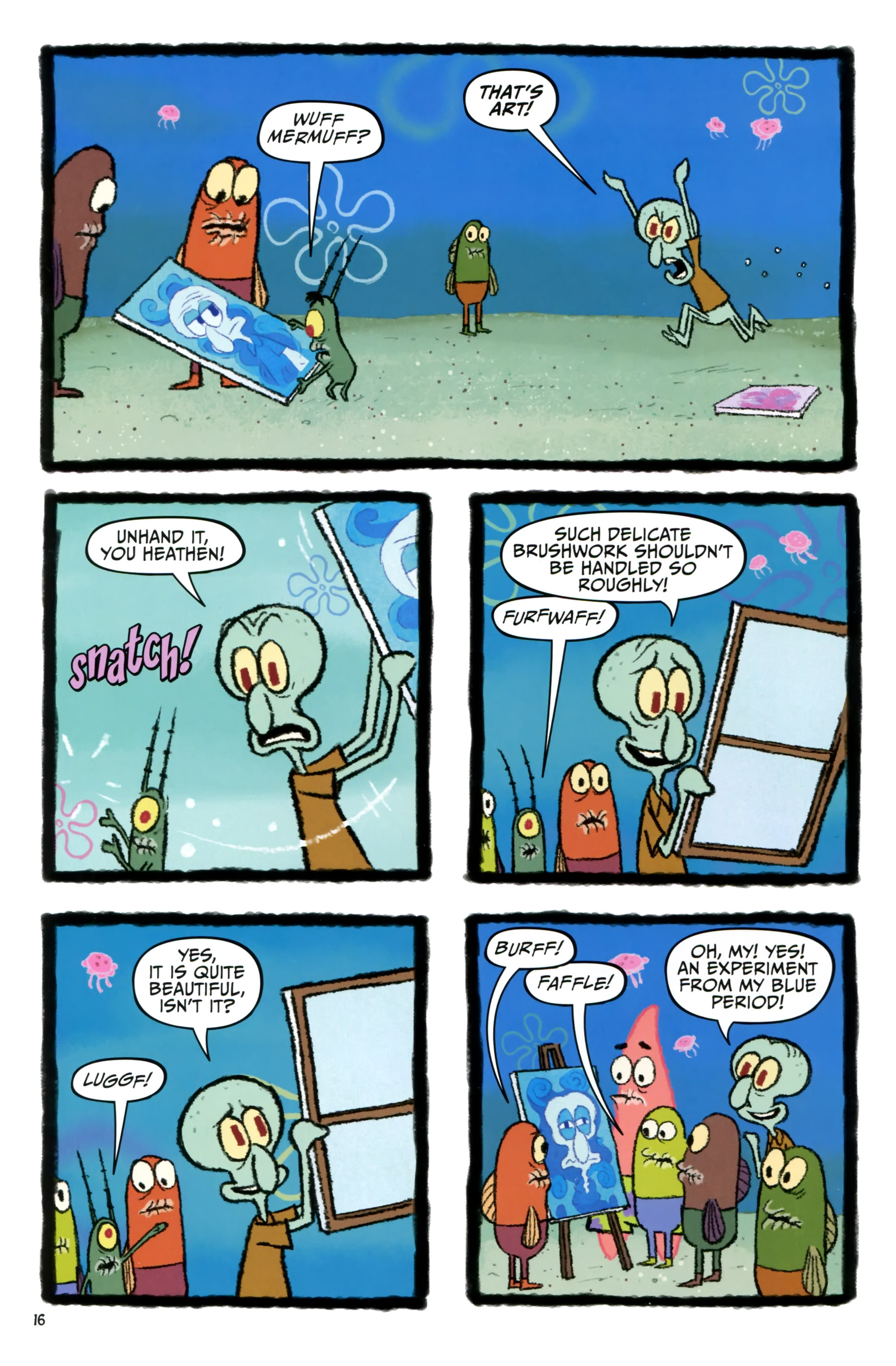 Read online Free Comic Book Day 2015 comic -  Issue # SpongeBob Freestyle Funnies 2015 - 18