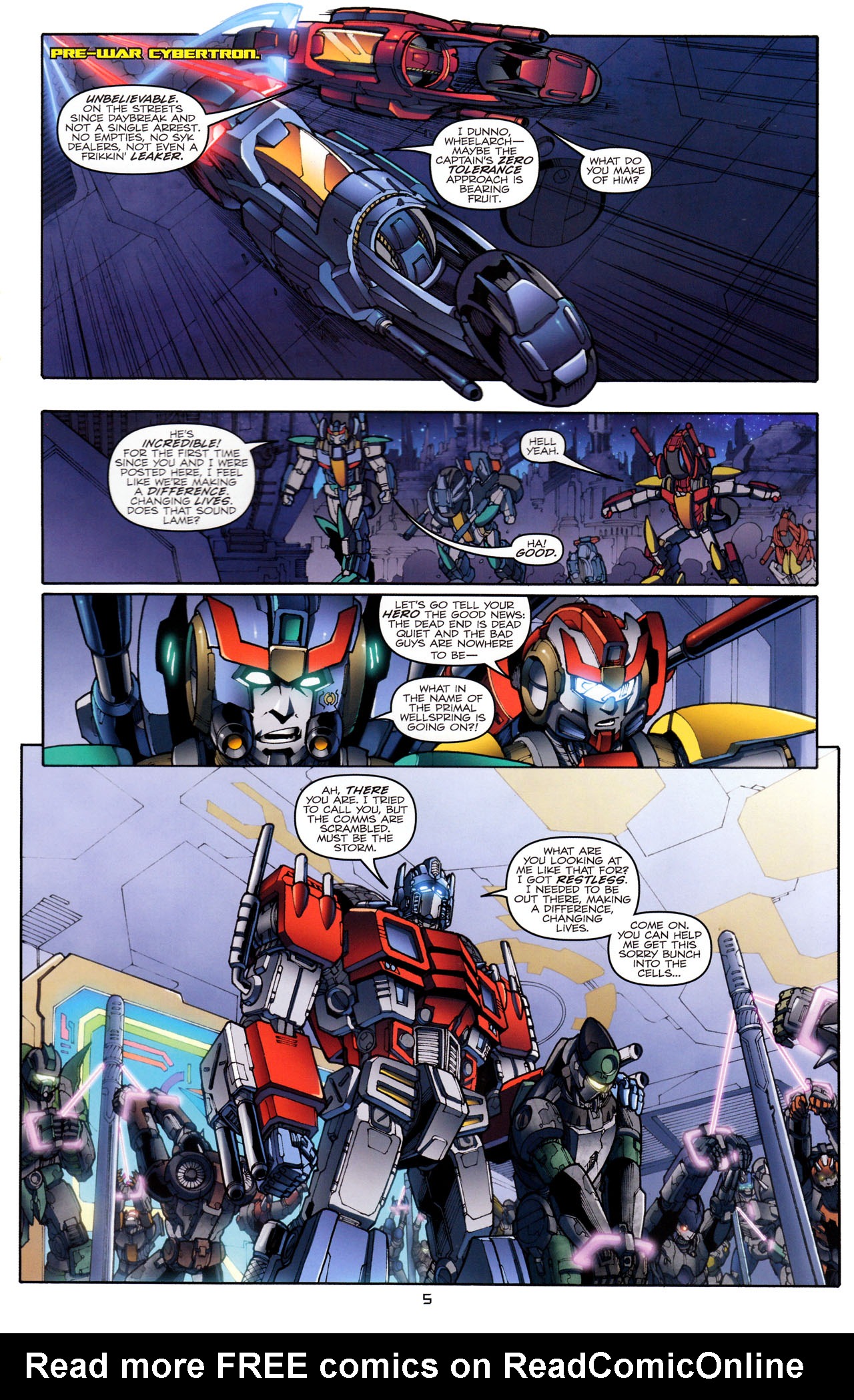 Read online The Transformers (2009) comic -  Issue #23 - 8