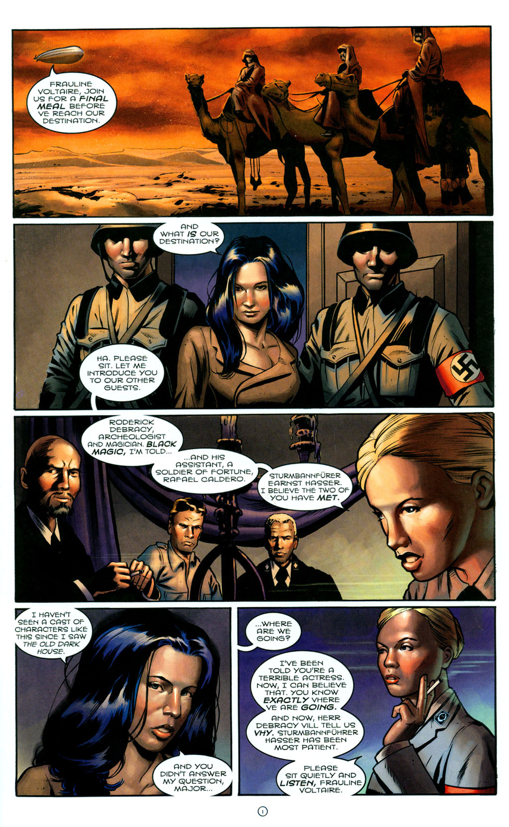 Read online Athena Voltaire Flight of the Falcon comic -  Issue #3 - 3
