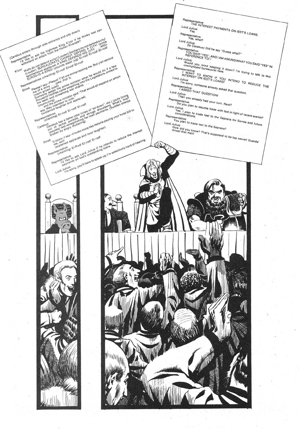 Read online Cerebus comic -  Issue #38 - 8