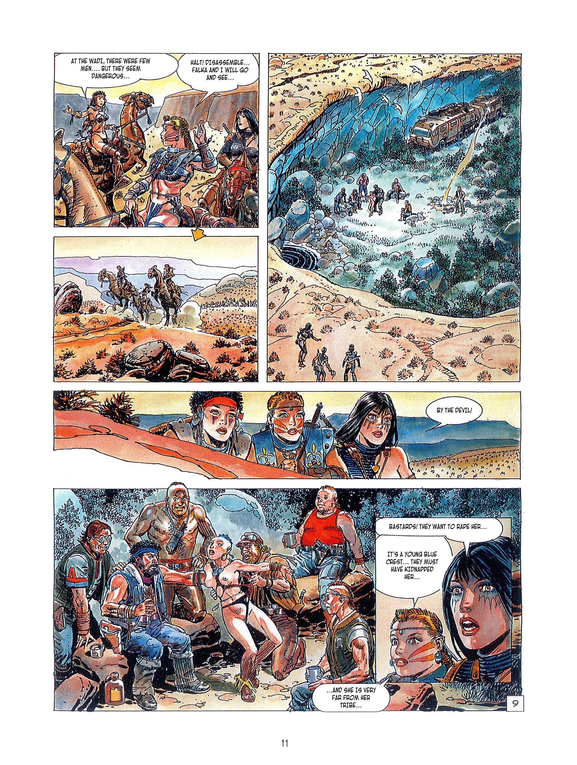 Read online Falka comic -  Issue #4 - 11