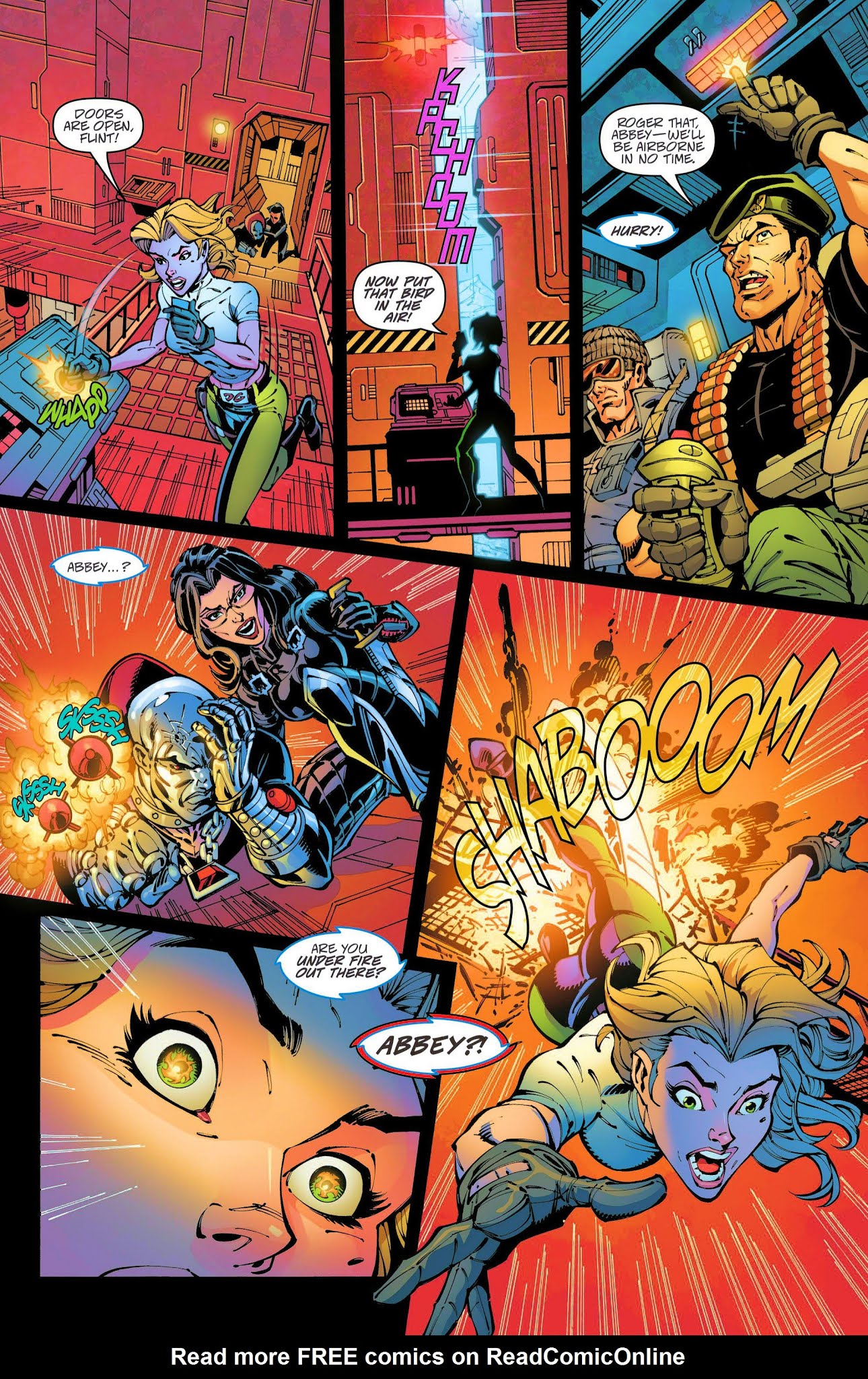 Read online Danger Girl/G.I. Joe comic -  Issue #5 - 13