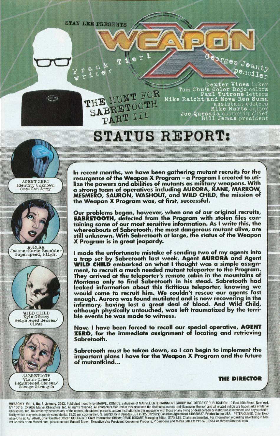 Read online Weapon X (2002) comic -  Issue #3 - 2