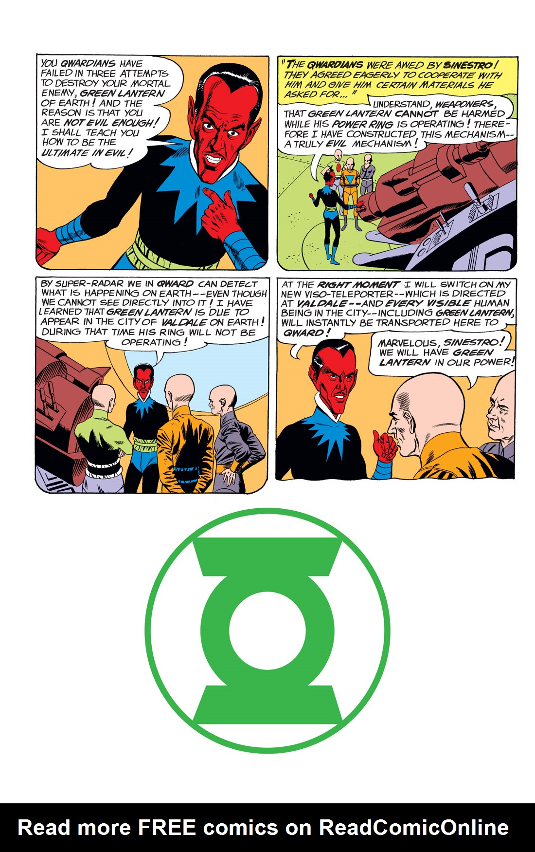 Read online Green Lantern (1960) comic -  Issue #7 - 9