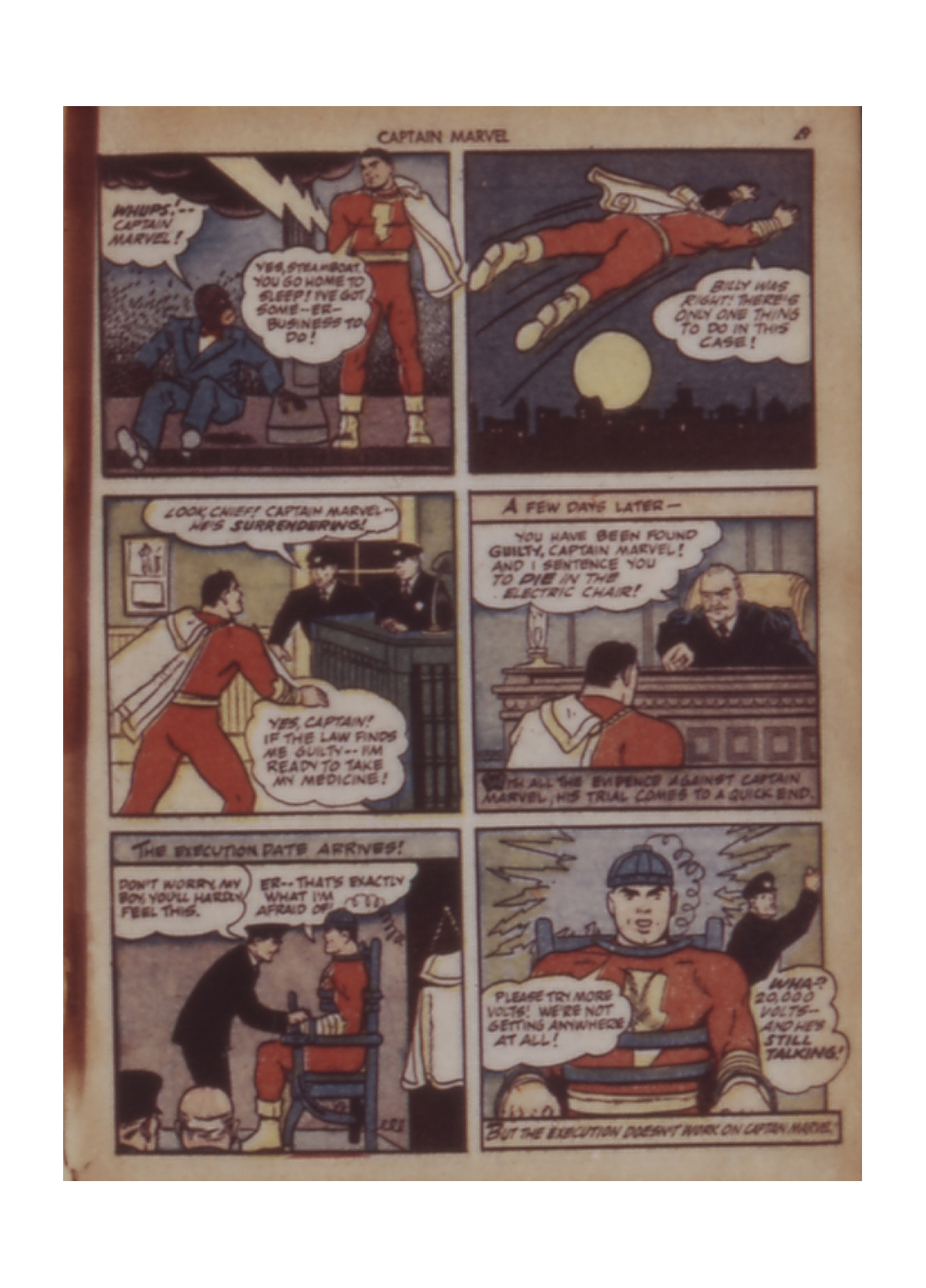 Read online Captain Marvel Adventures comic -  Issue #15 - 30