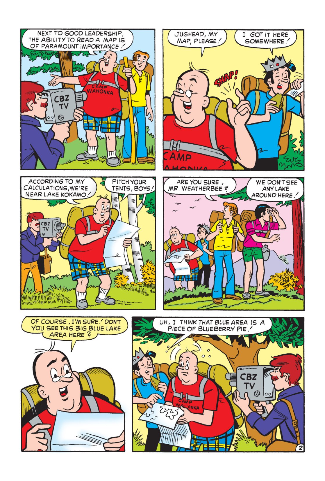 Read online Archie's Camp Tales comic -  Issue # TPB - 64