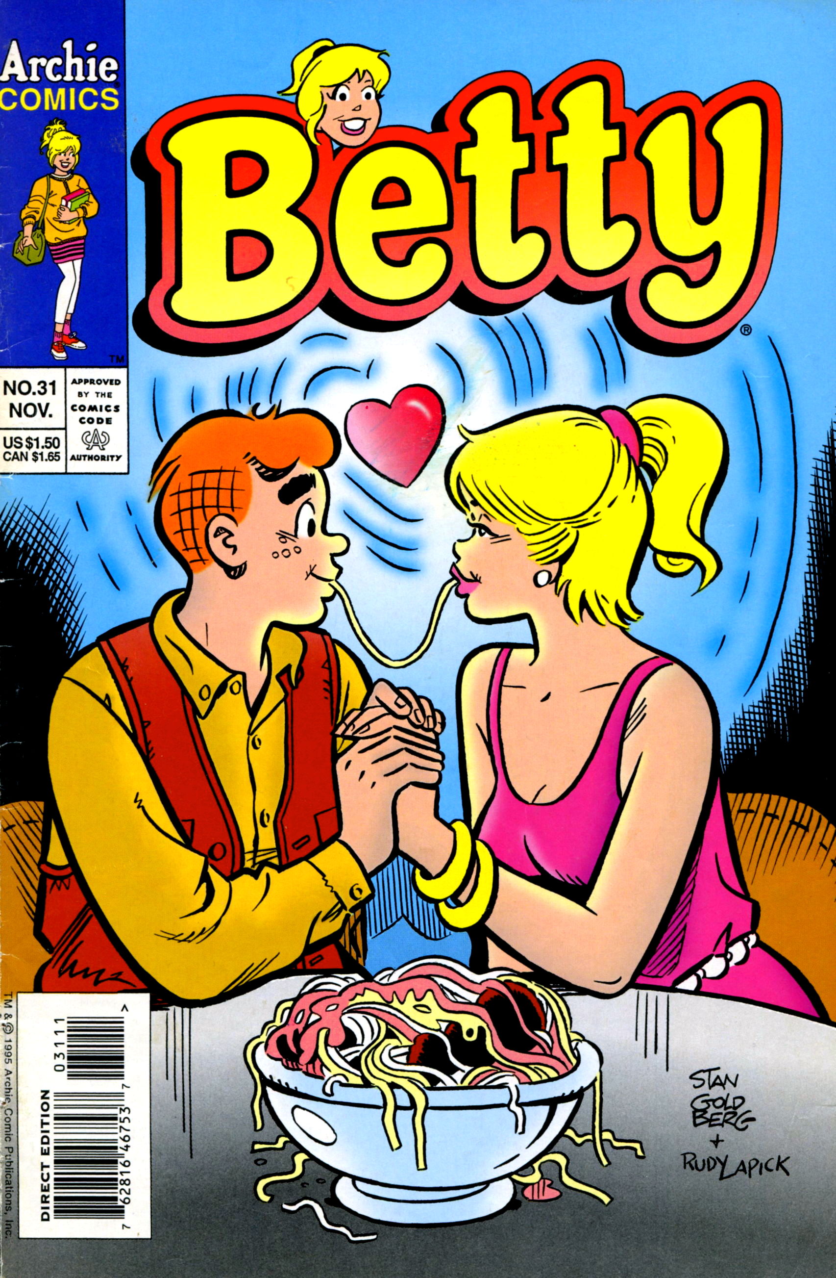 Read online Betty comic -  Issue #31 - 1