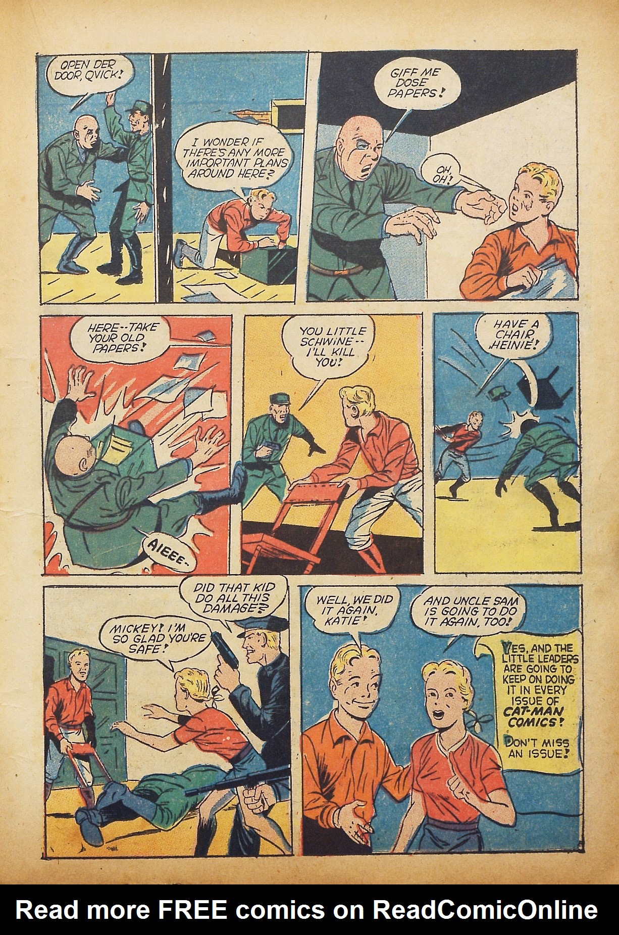 Read online Cat-Man Comics comic -  Issue #14 - 31
