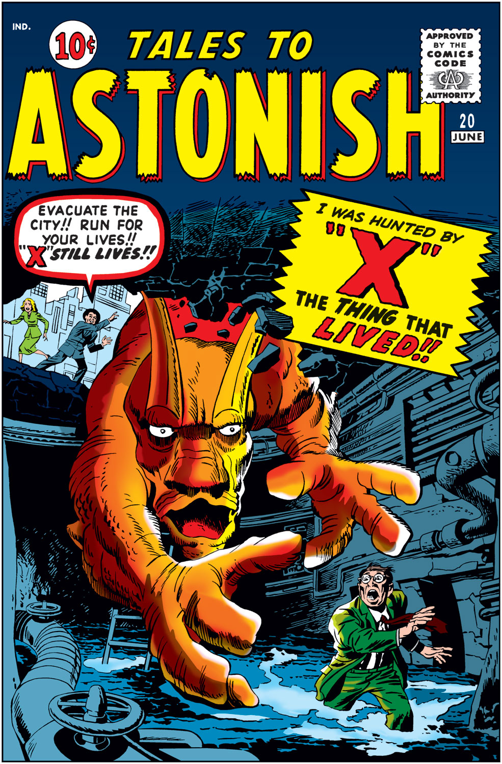 Read online Tales to Astonish (1959) comic -  Issue #20 - 1