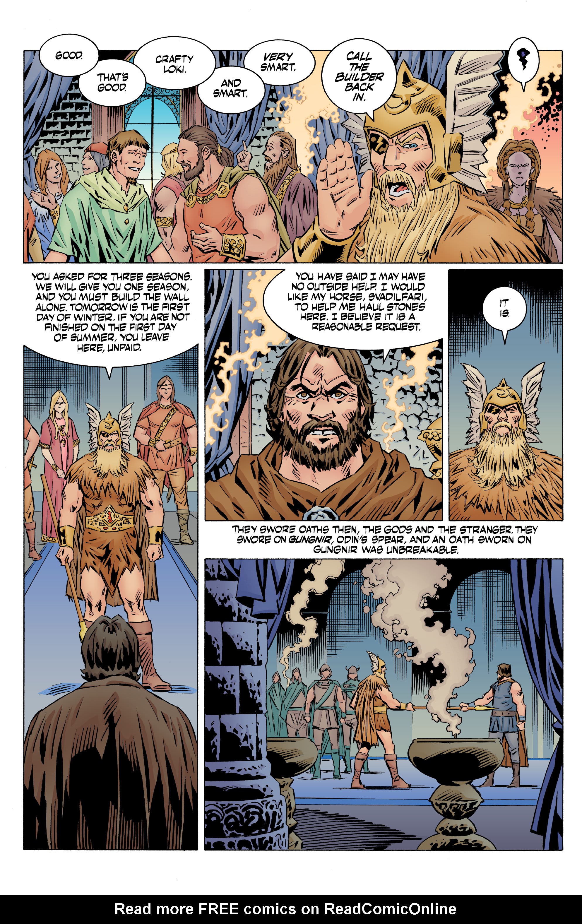 Read online Norse Mythology comic -  Issue #3 - 10