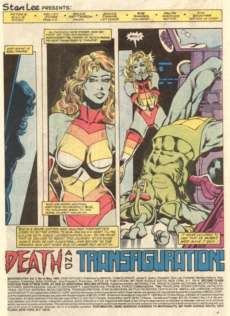 Read online Micronauts: The New Voyages comic -  Issue #8 - 2