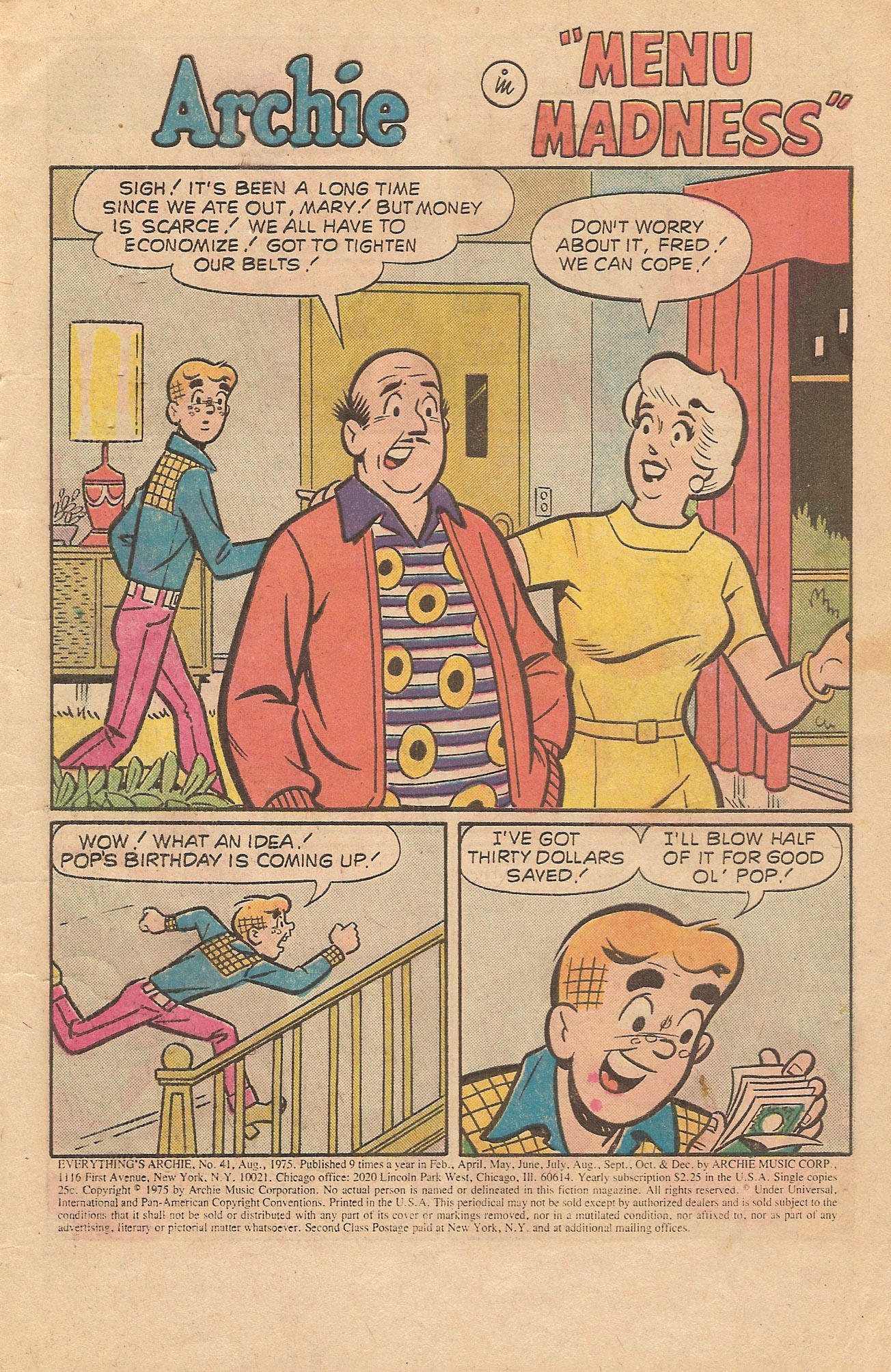 Read online Everything's Archie comic -  Issue #41 - 3