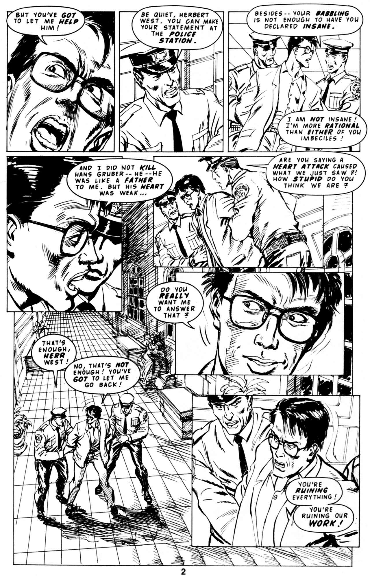 Read online Re-Animator: Dawn of the Re-animator comic -  Issue #1 - 4