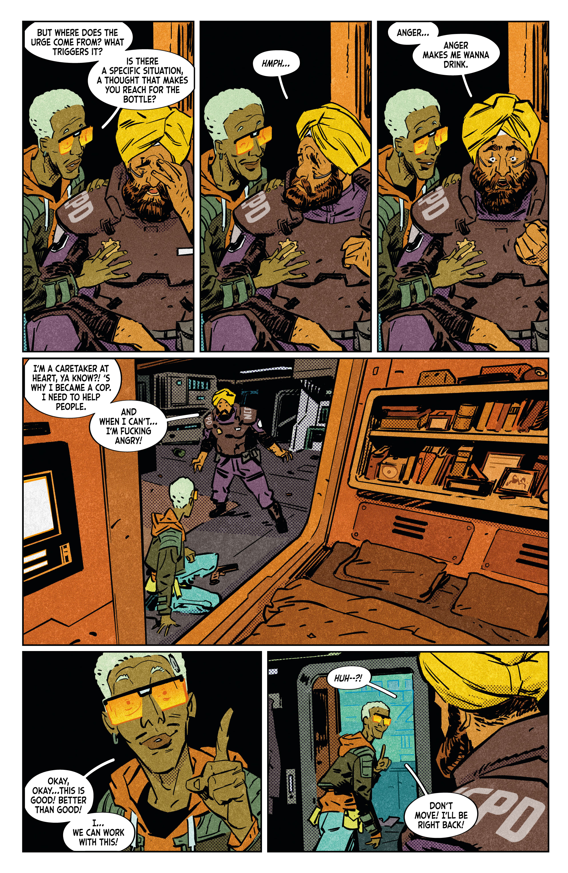 Read online Cyberpunk 2077: Blackout comic -  Issue #3 - 5