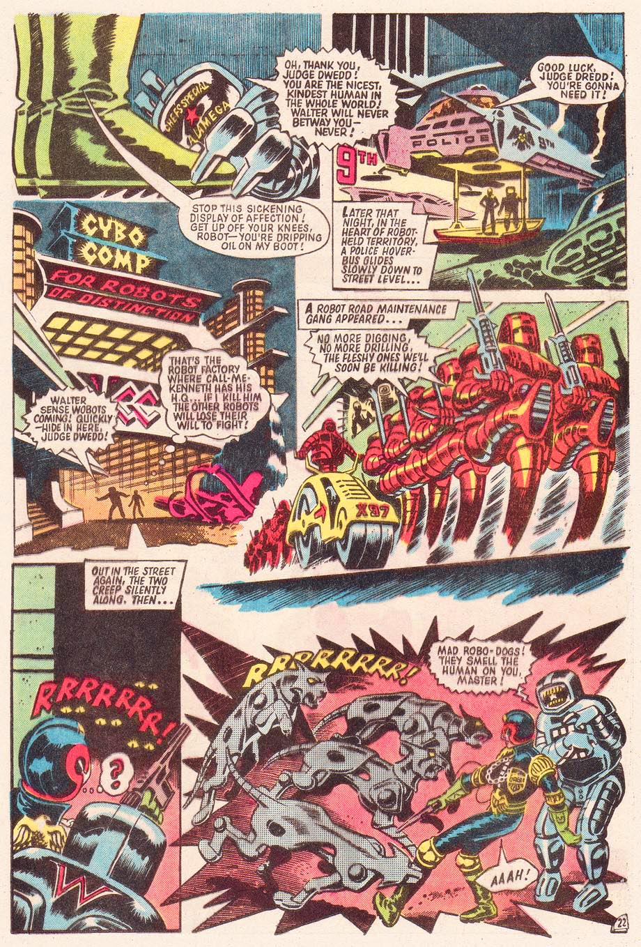 Read online Judge Dredd: The Early Cases comic -  Issue #1 - 24