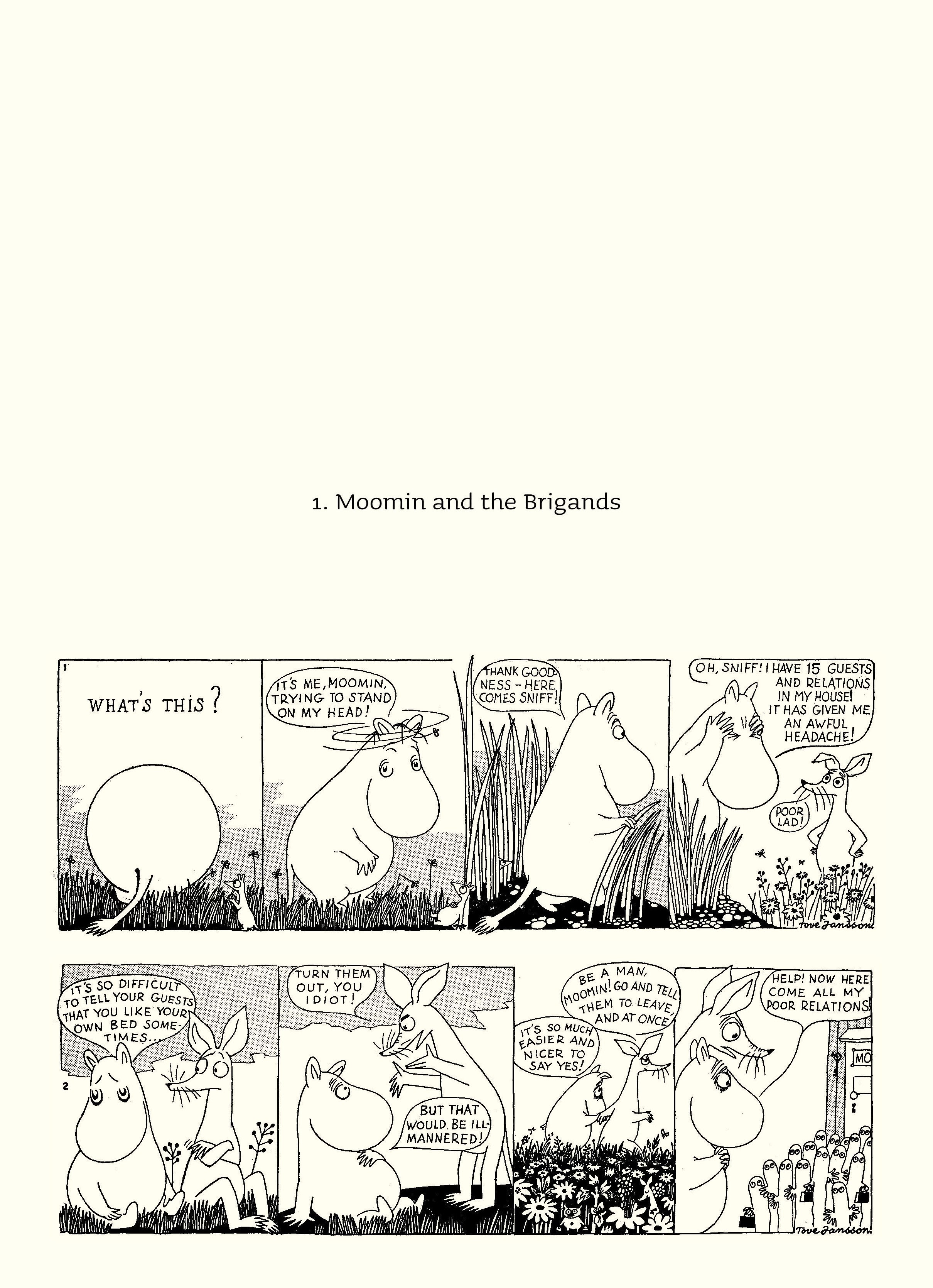 Read online Moomin: The Complete Tove Jansson Comic Strip comic -  Issue # TPB 1 - 6
