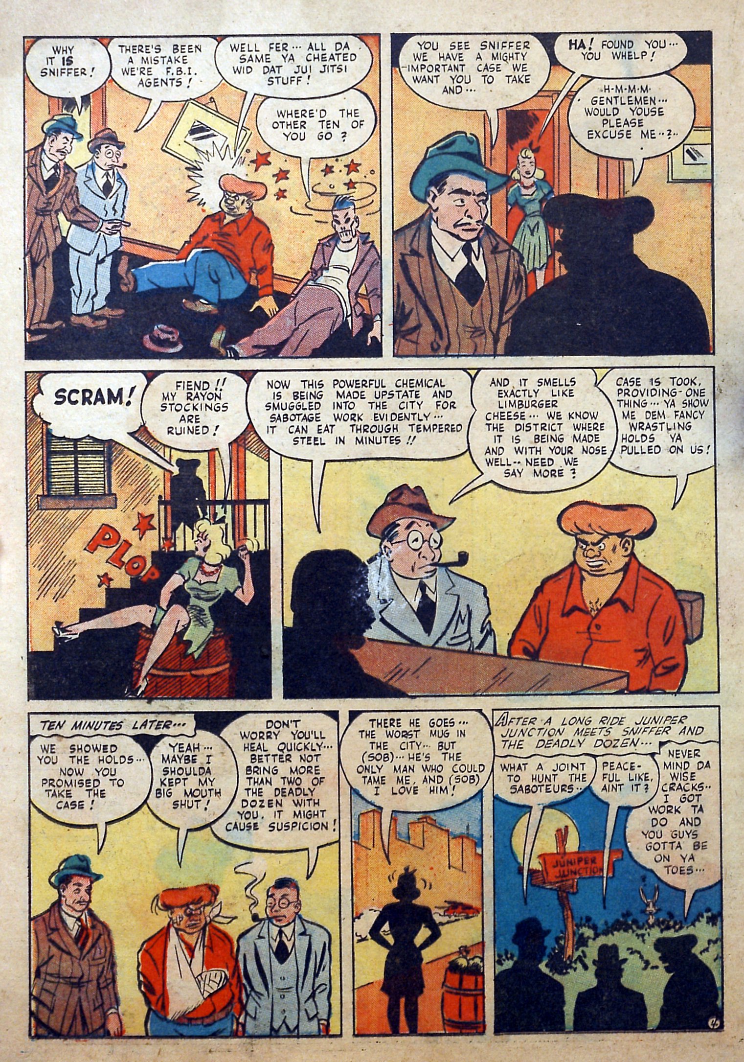Read online Daredevil (1941) comic -  Issue #24 - 28