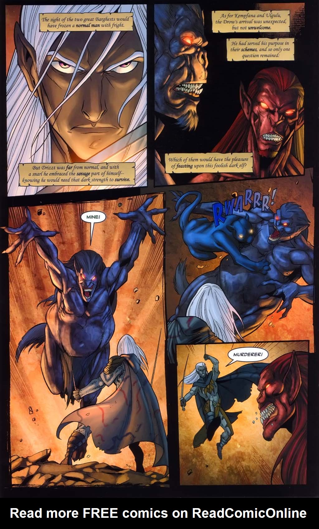 Read online Forgotten Realms: Sojourn comic -  Issue #1 - 33