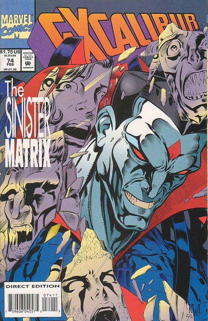 Read online Excalibur (1988) comic -  Issue #74 - 1